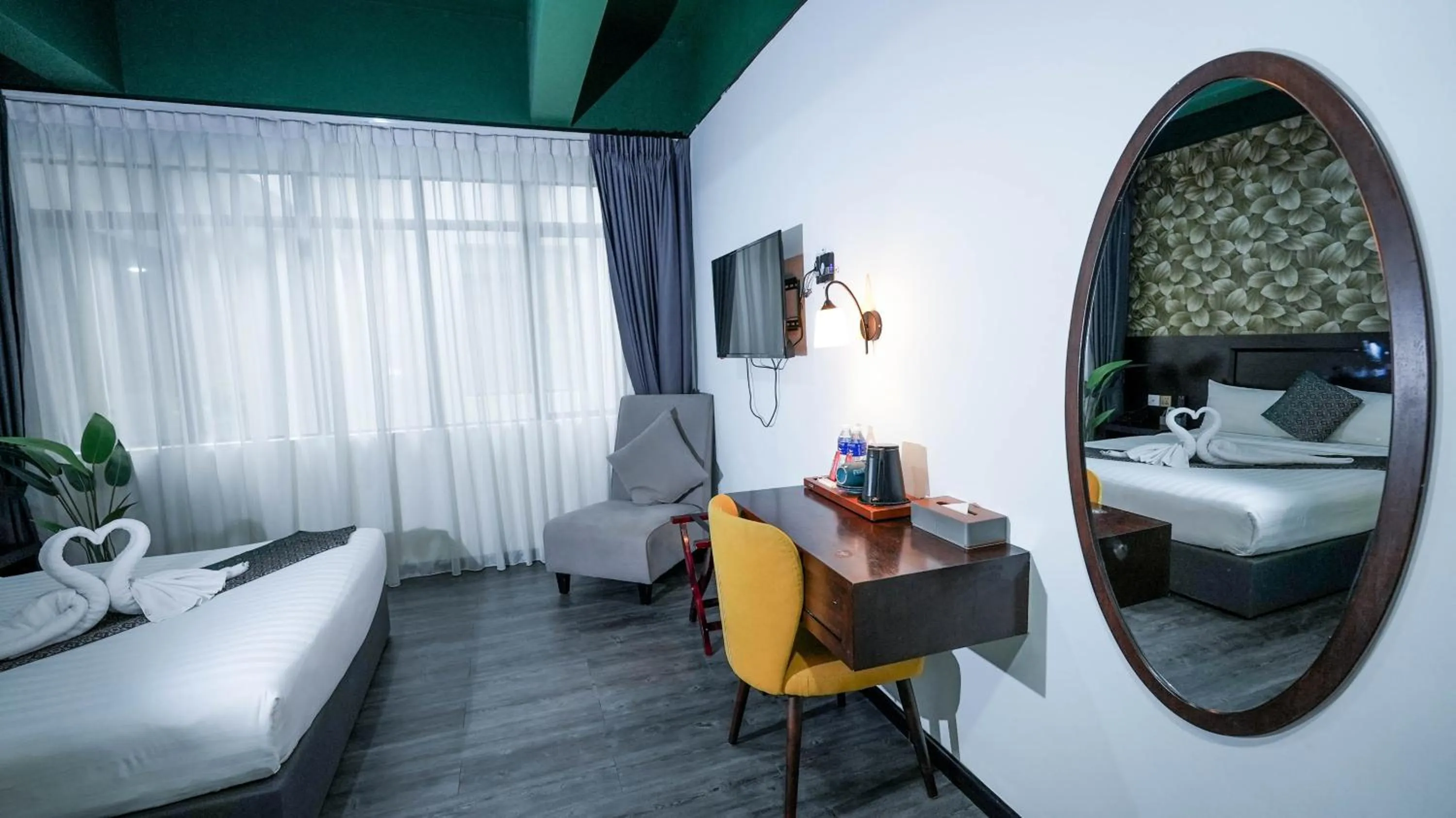 Bed in East Riverine Boutique Hotel