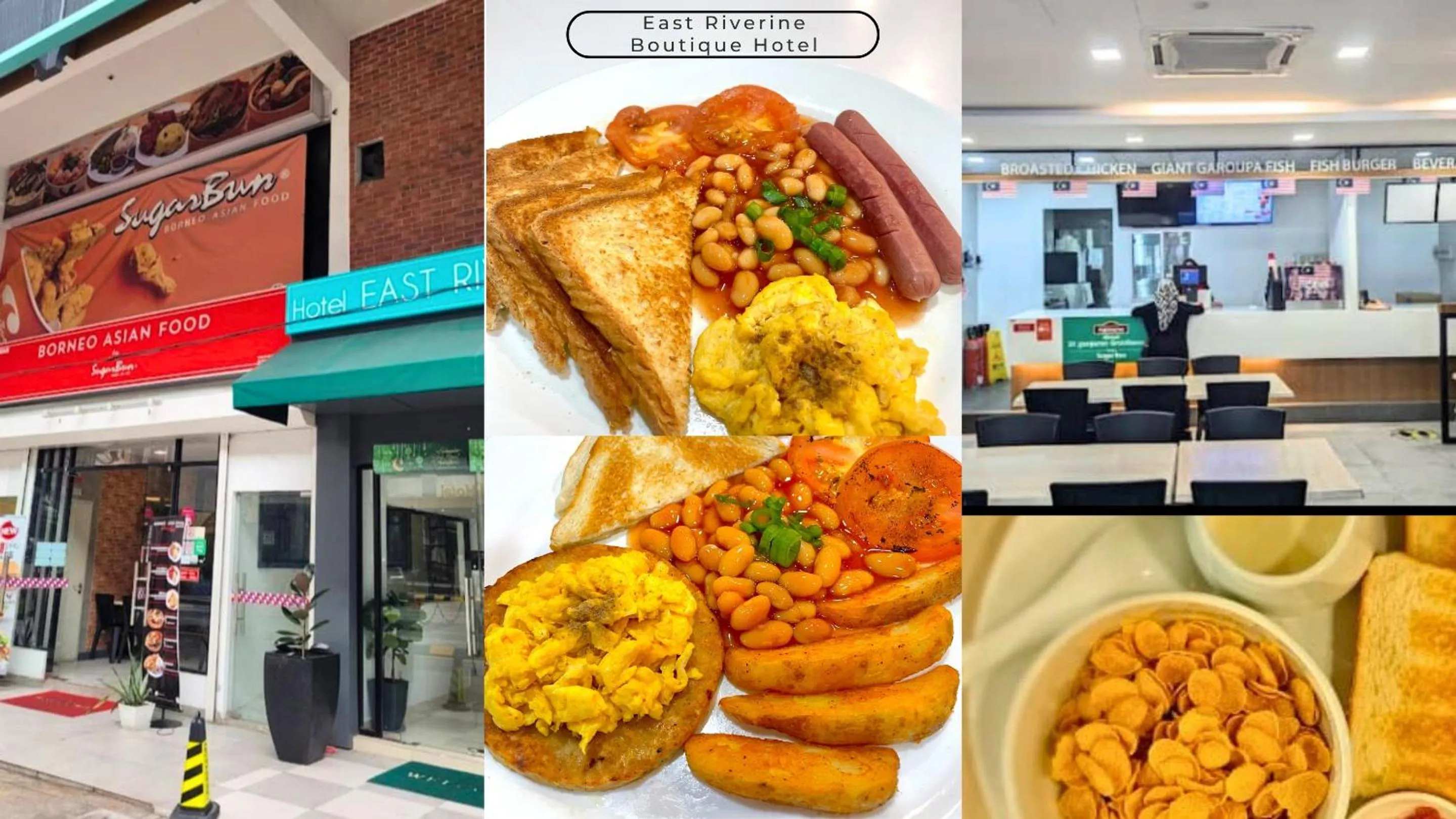 Restaurant/places to eat in East Riverine Boutique Hotel