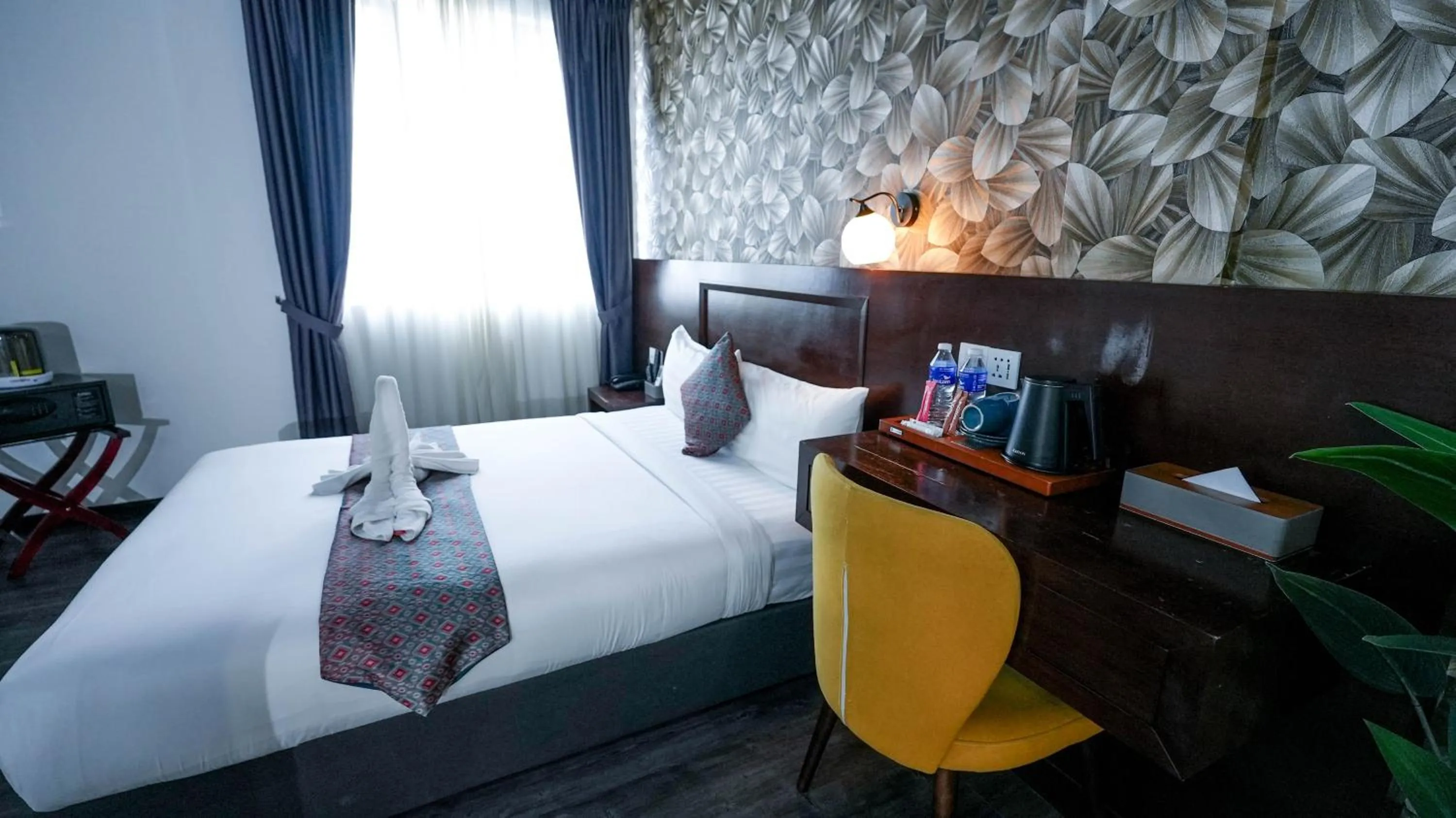 Bed in East Riverine Boutique Hotel