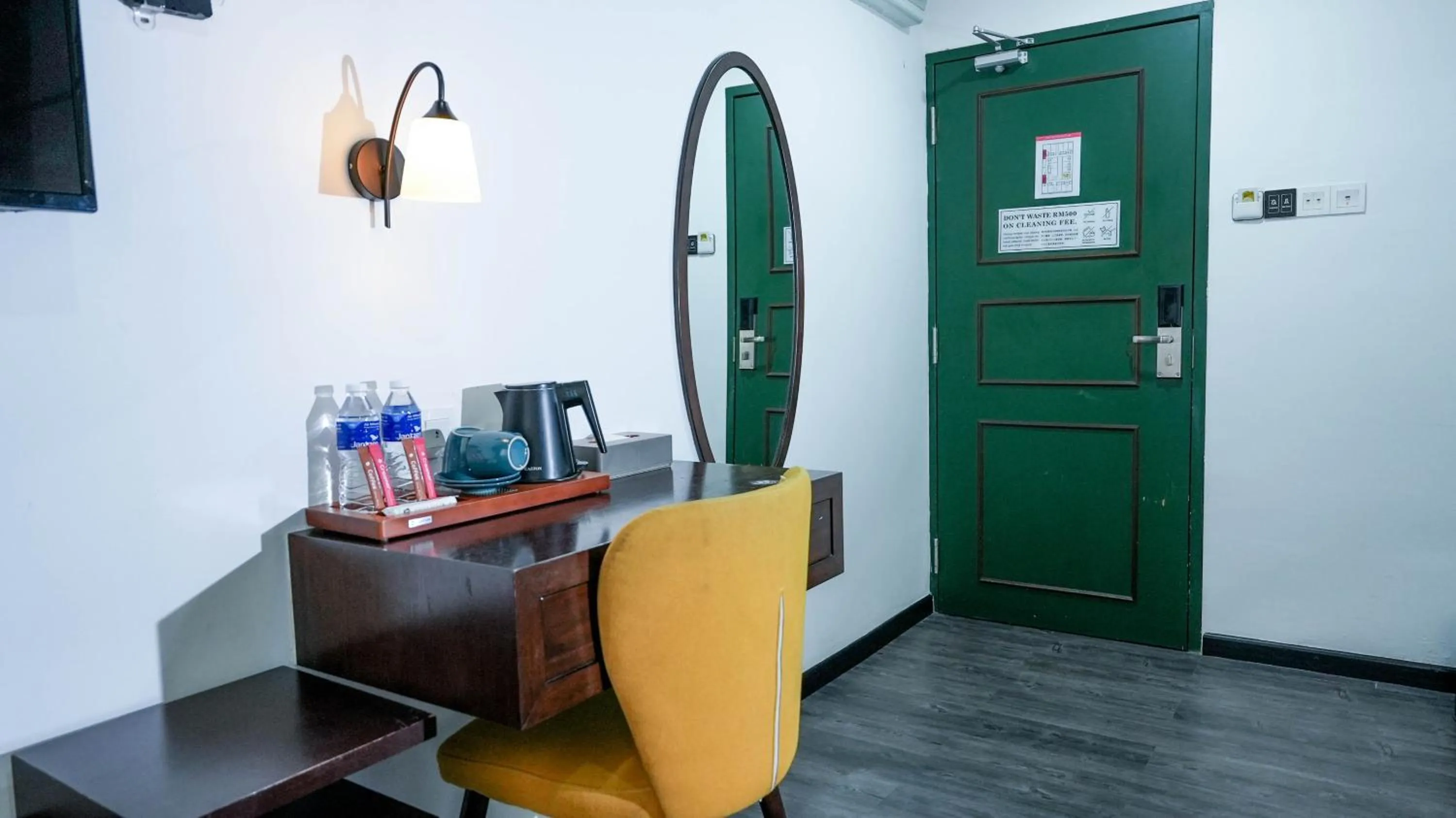 Seating area in East Riverine Boutique Hotel