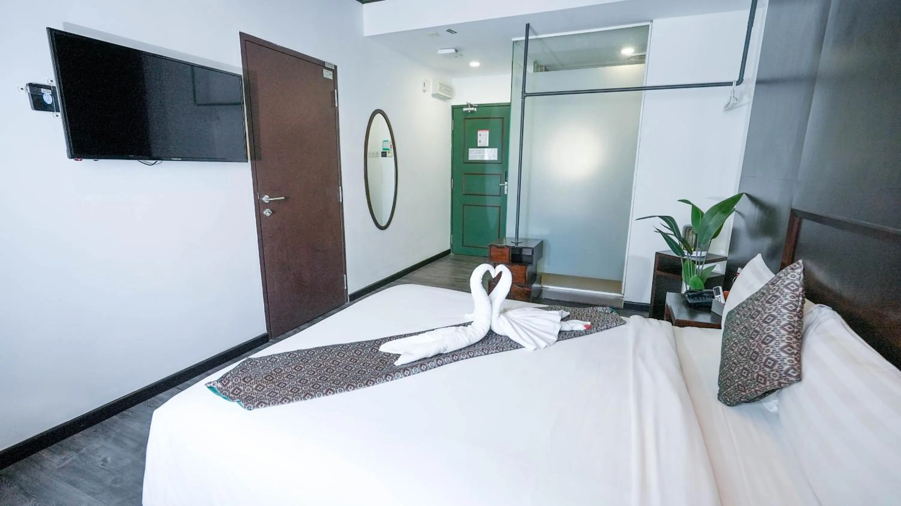 Bed in East Riverine Boutique Hotel