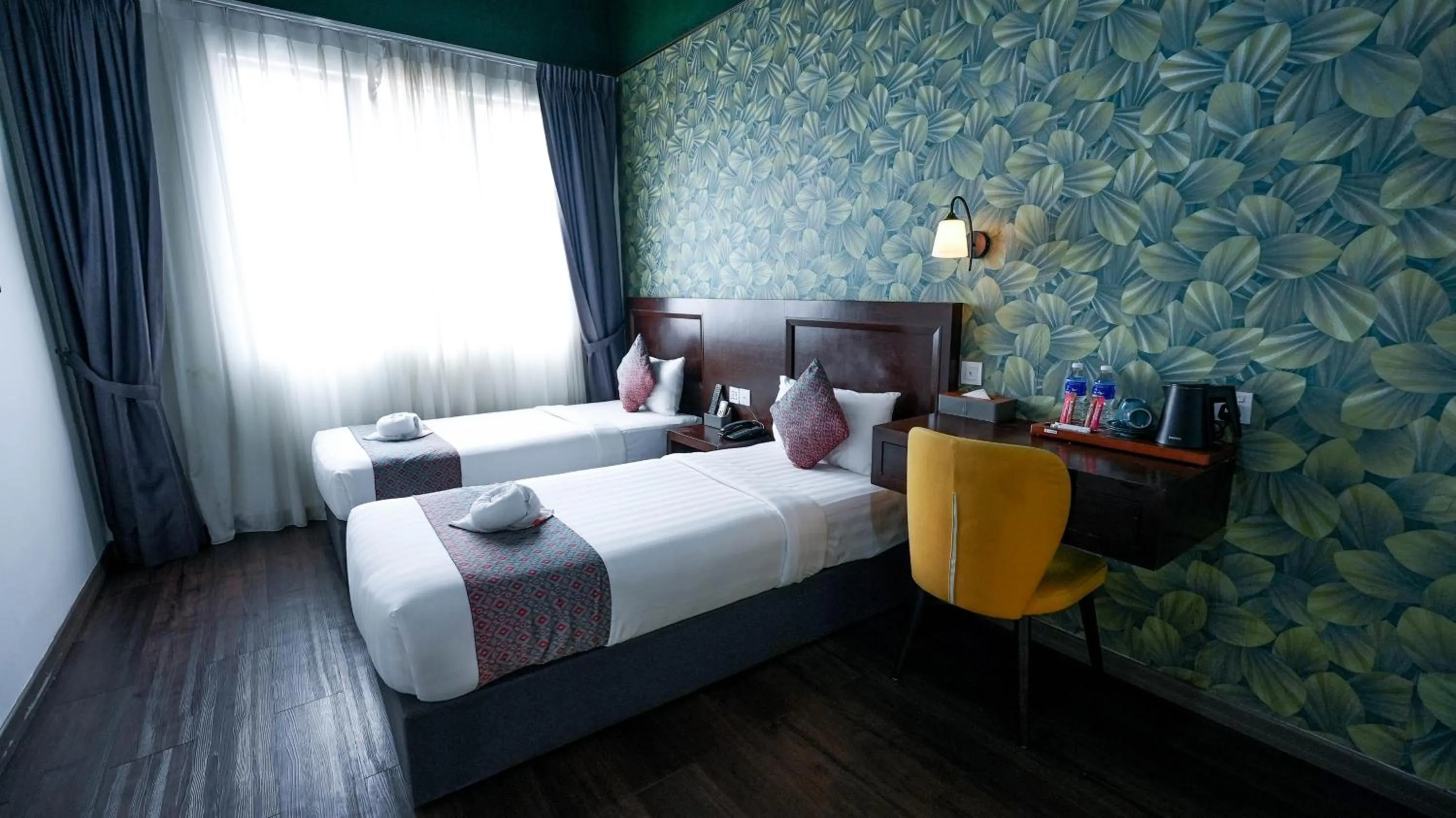 Bed in East Riverine Boutique Hotel