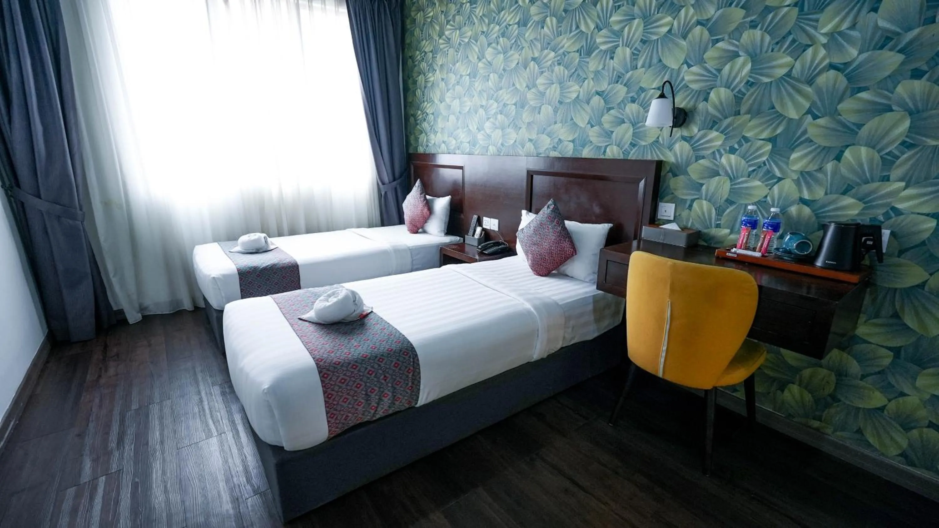 Bed in East Riverine Boutique Hotel