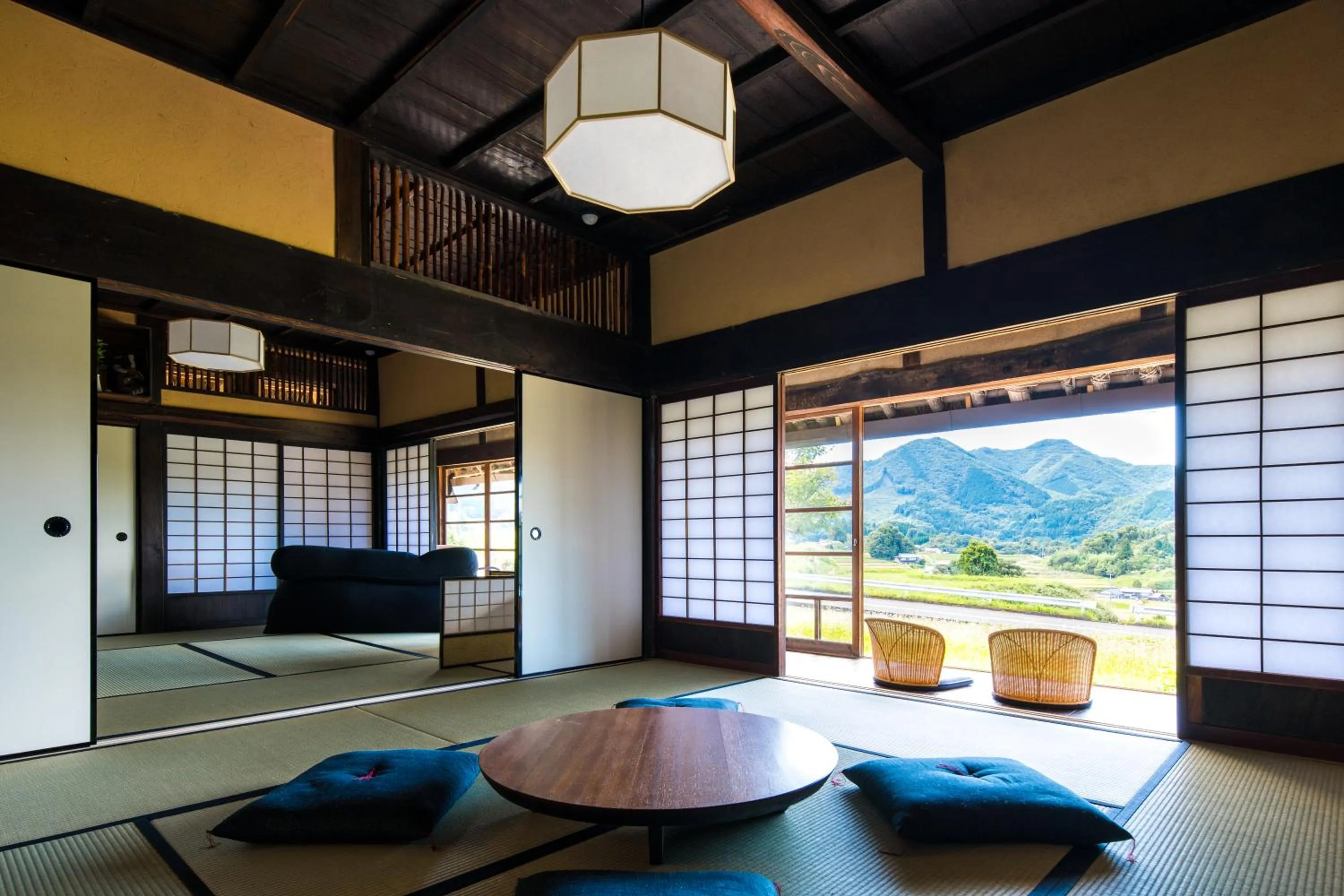 Living room in Setouchi Cominca Stays Hiroshima Chojaya