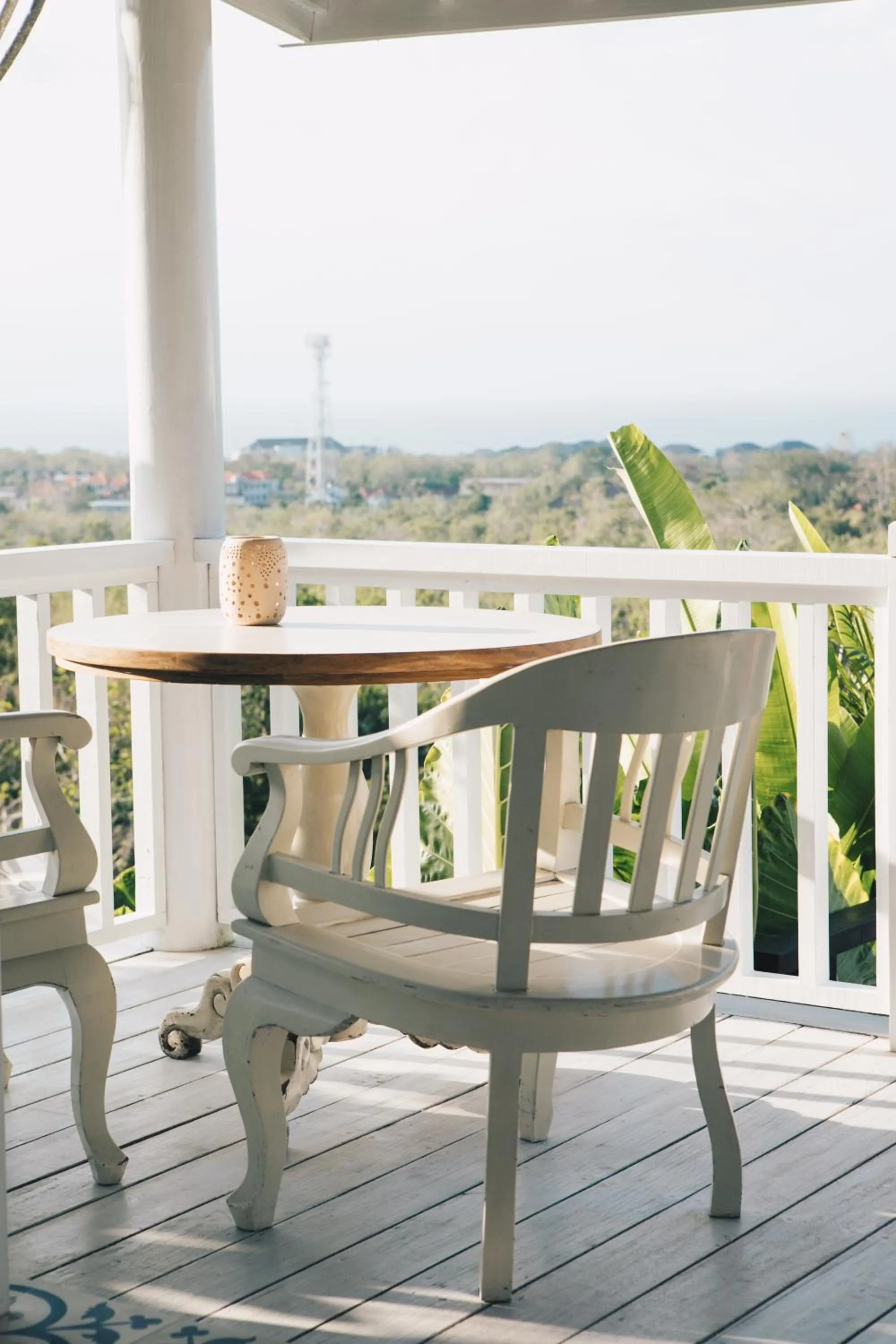 Balcony/Terrace in White Tortoise Eco Villa's