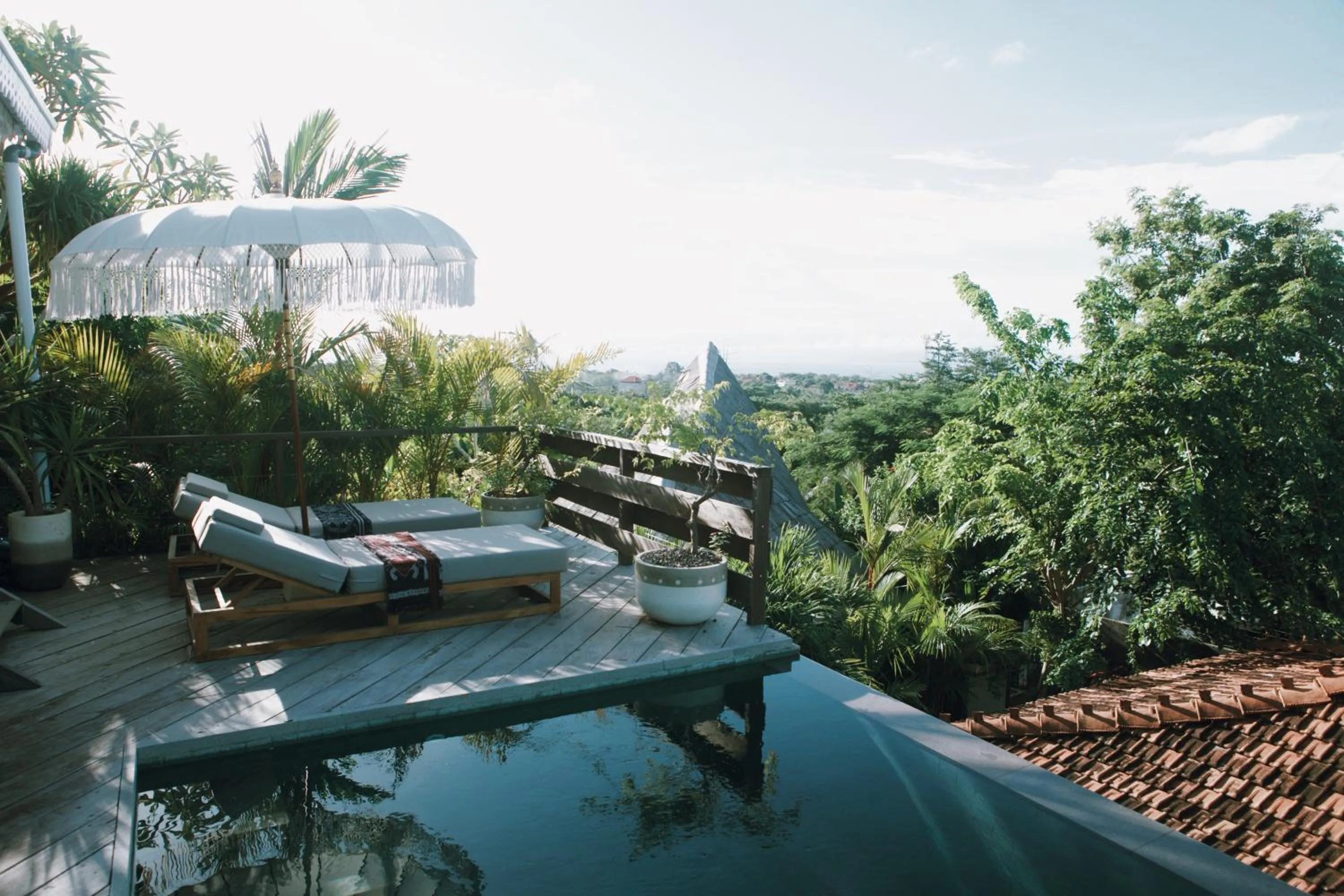 Natural landscape in White Tortoise Eco Villa's