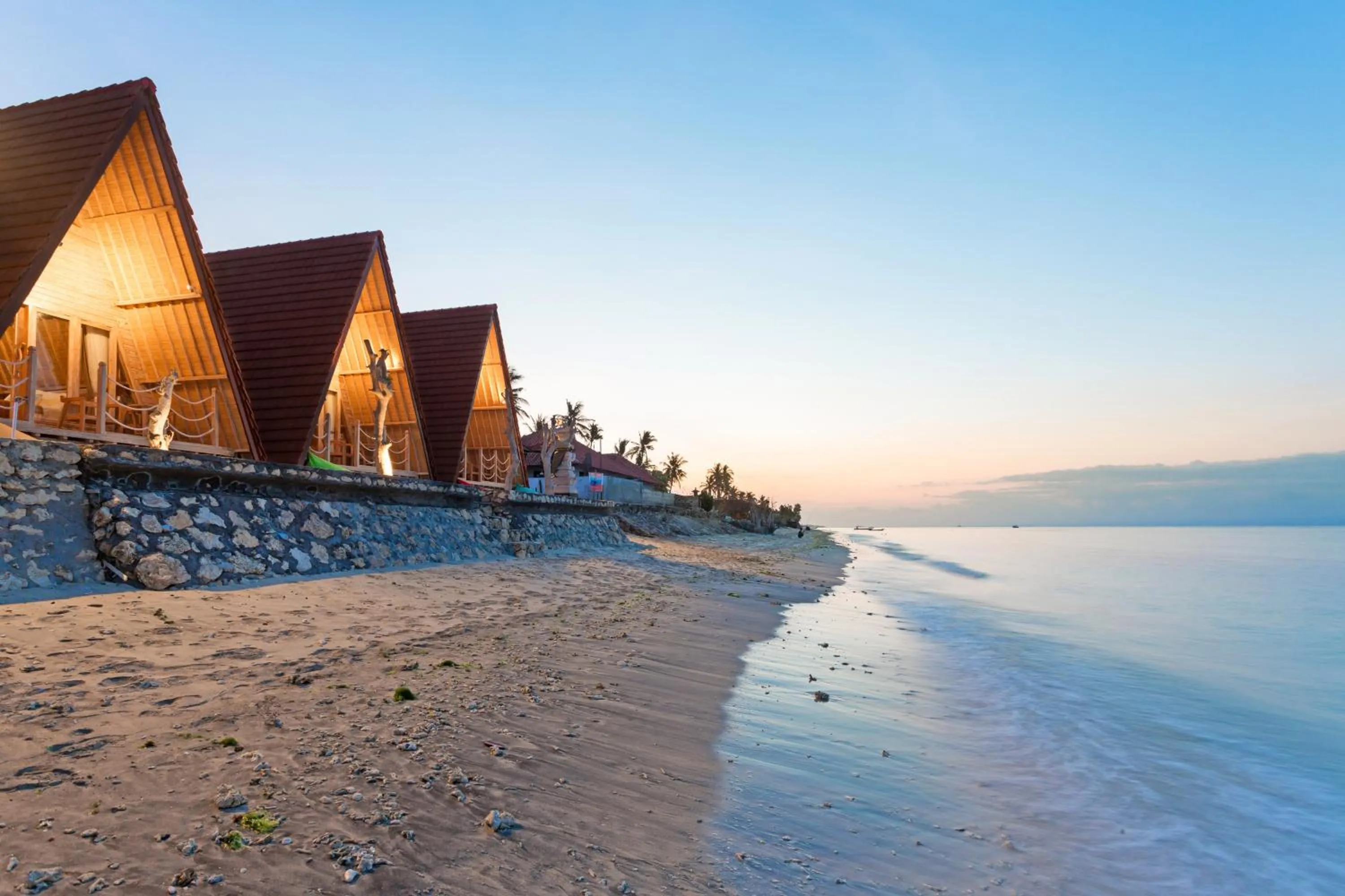 Beach in The Dewi Sun Sun Nusa Penida