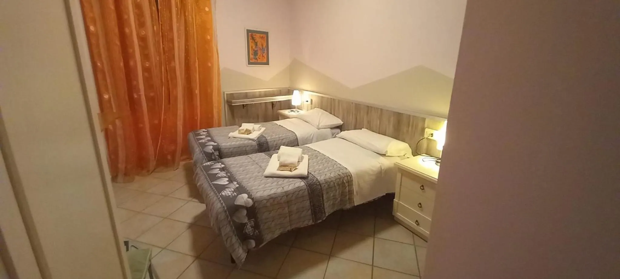 Bed in Hotel Le 3 Fonti