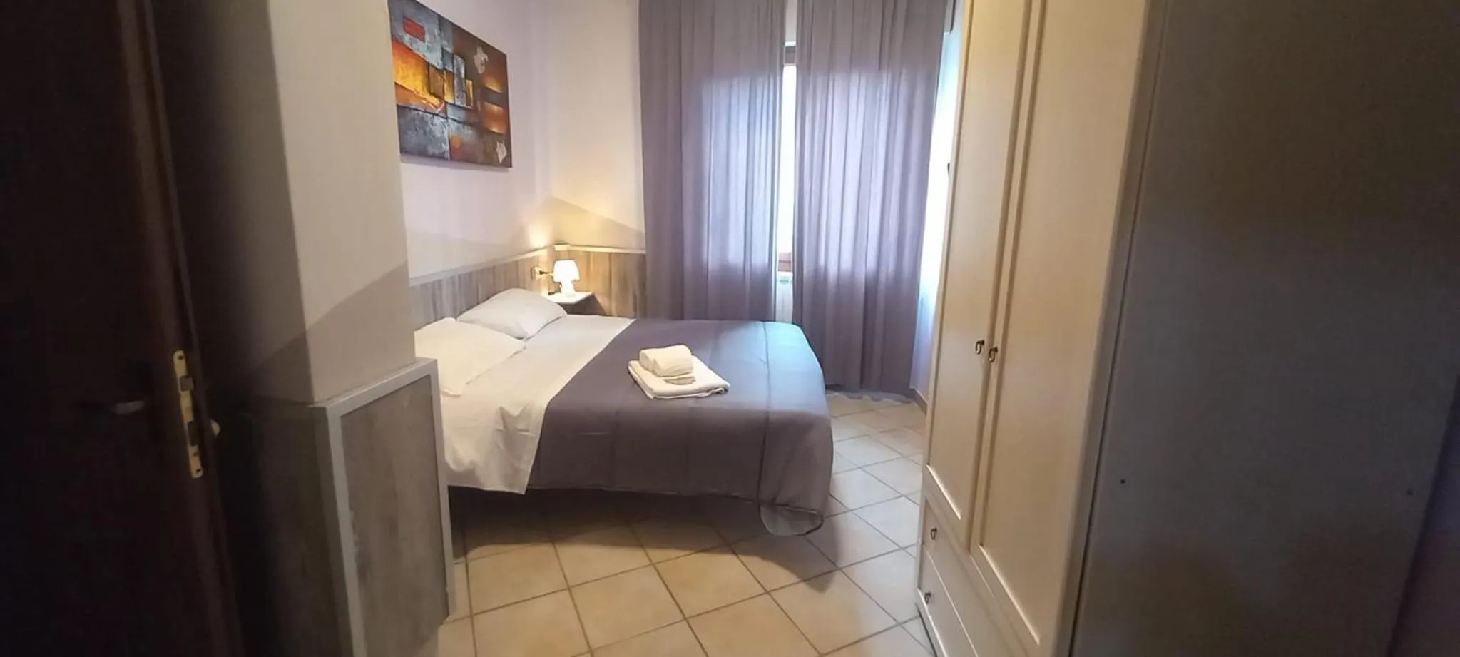 Bed in Hotel Le 3 Fonti