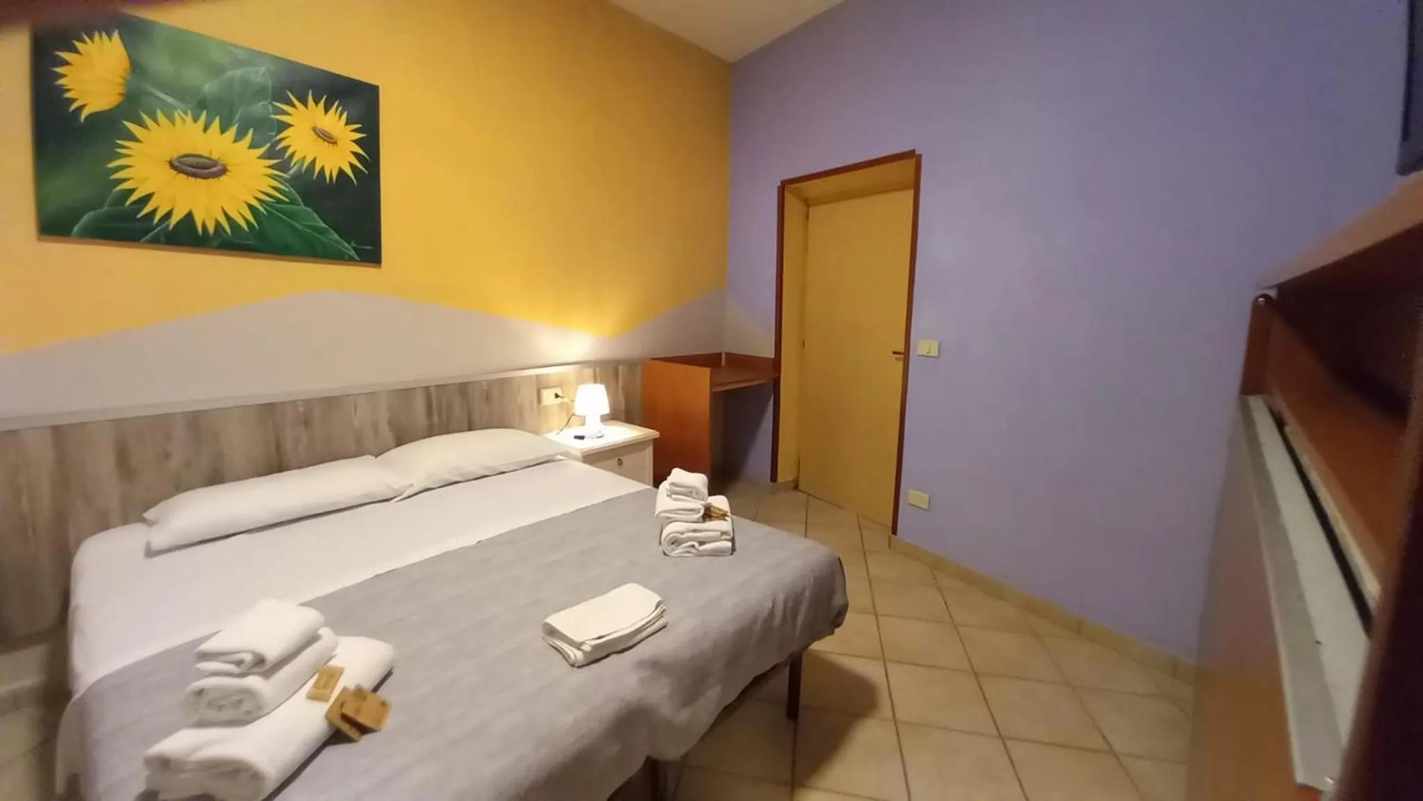 Bed in Hotel Le 3 Fonti