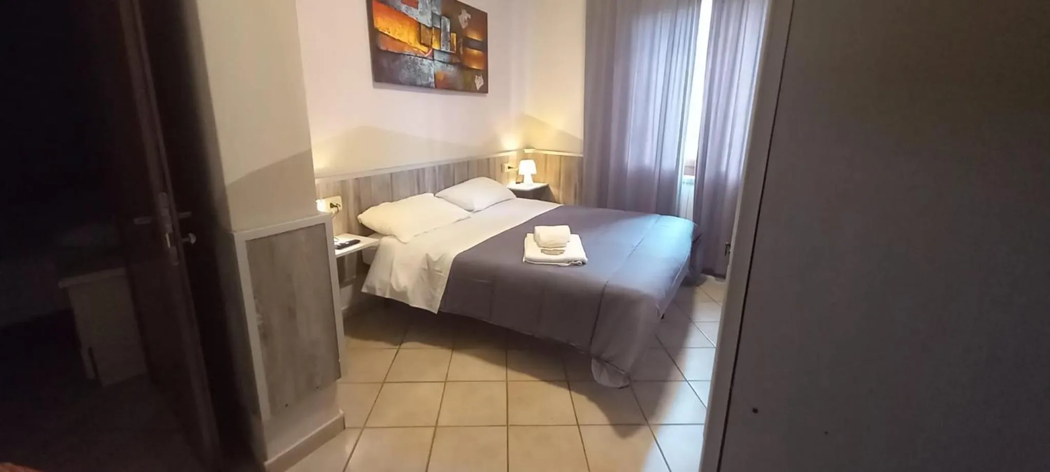 Bed in Hotel Le 3 Fonti