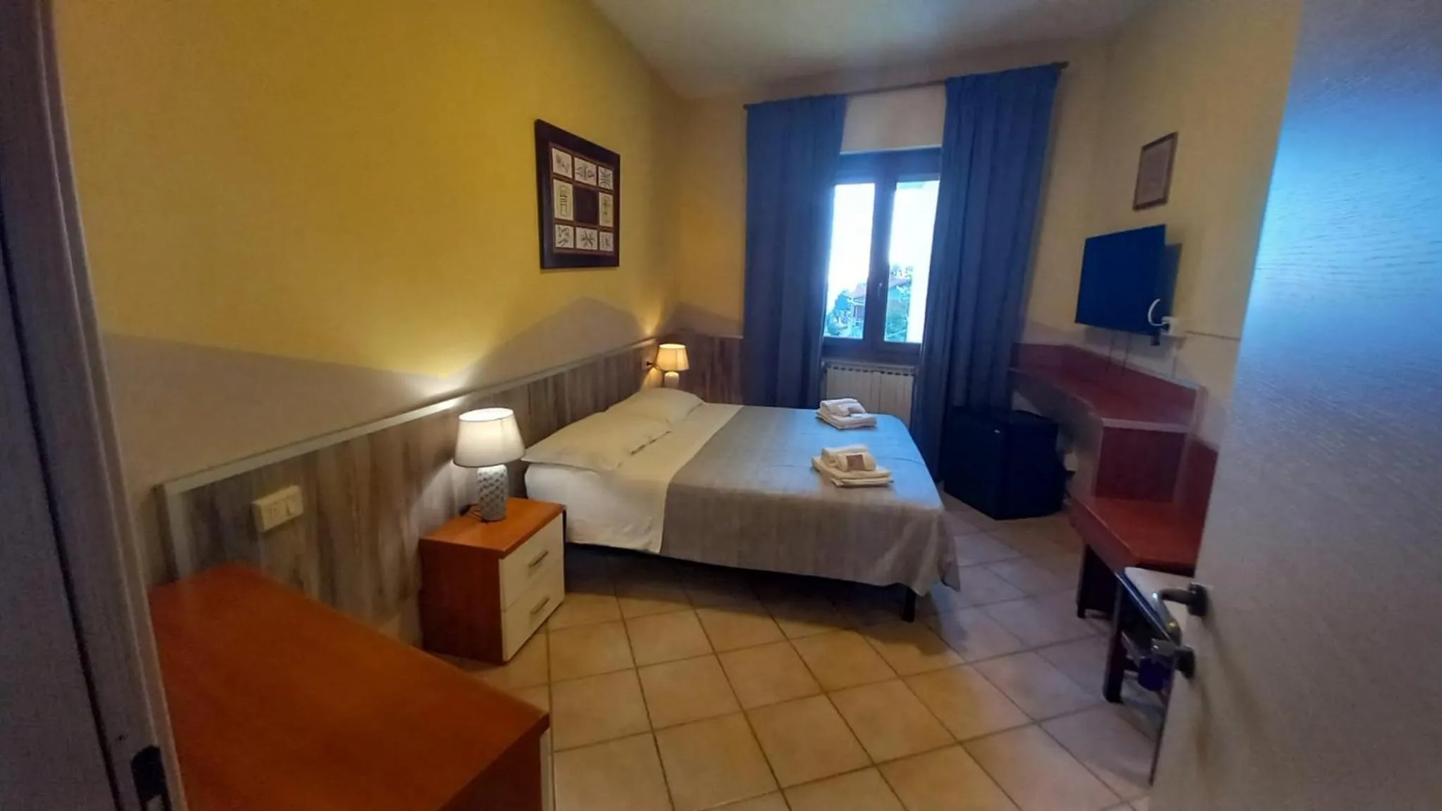 Bed in Hotel Le 3 Fonti