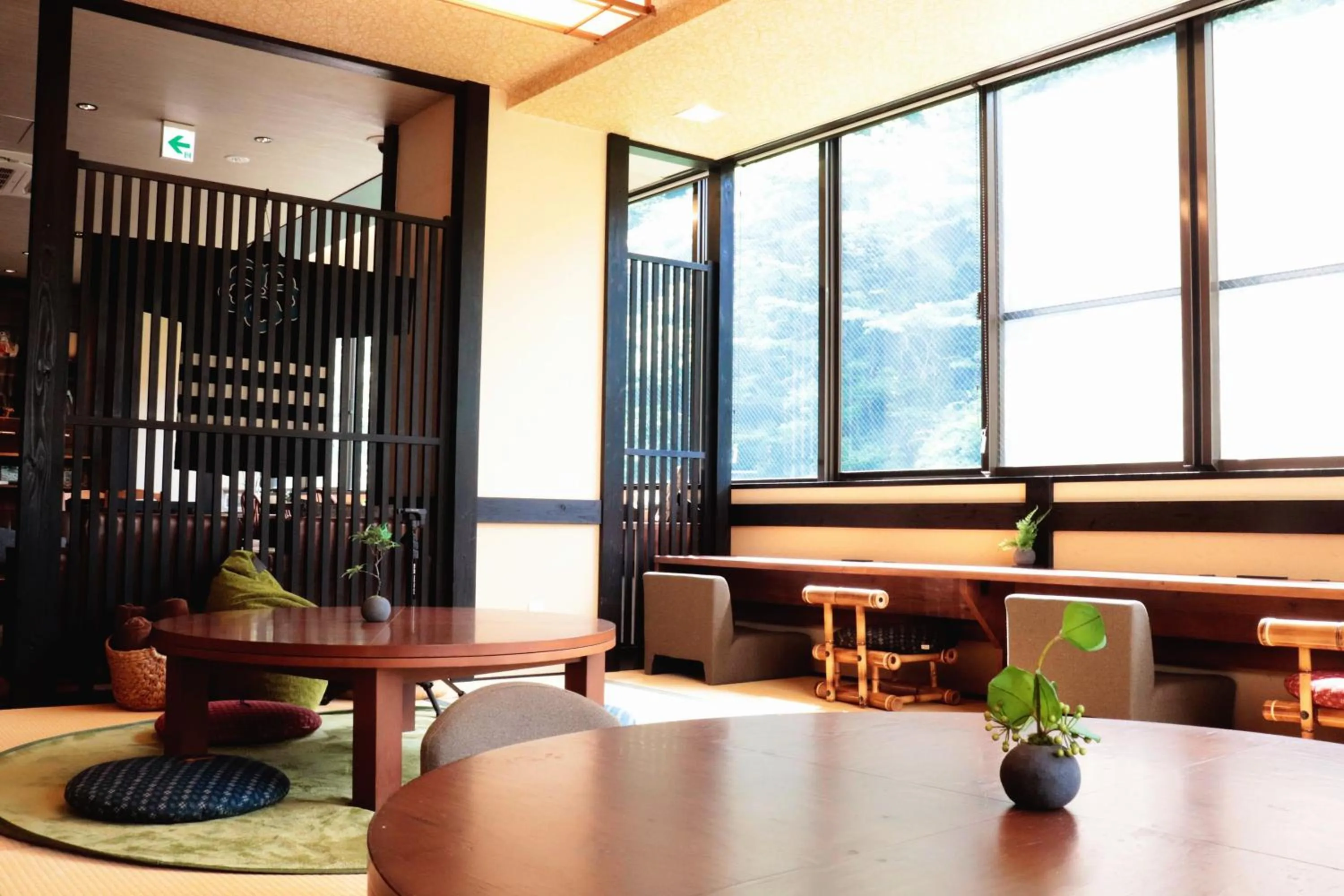 Communal lounge/ TV room in Onsen Guest House Tsutaya