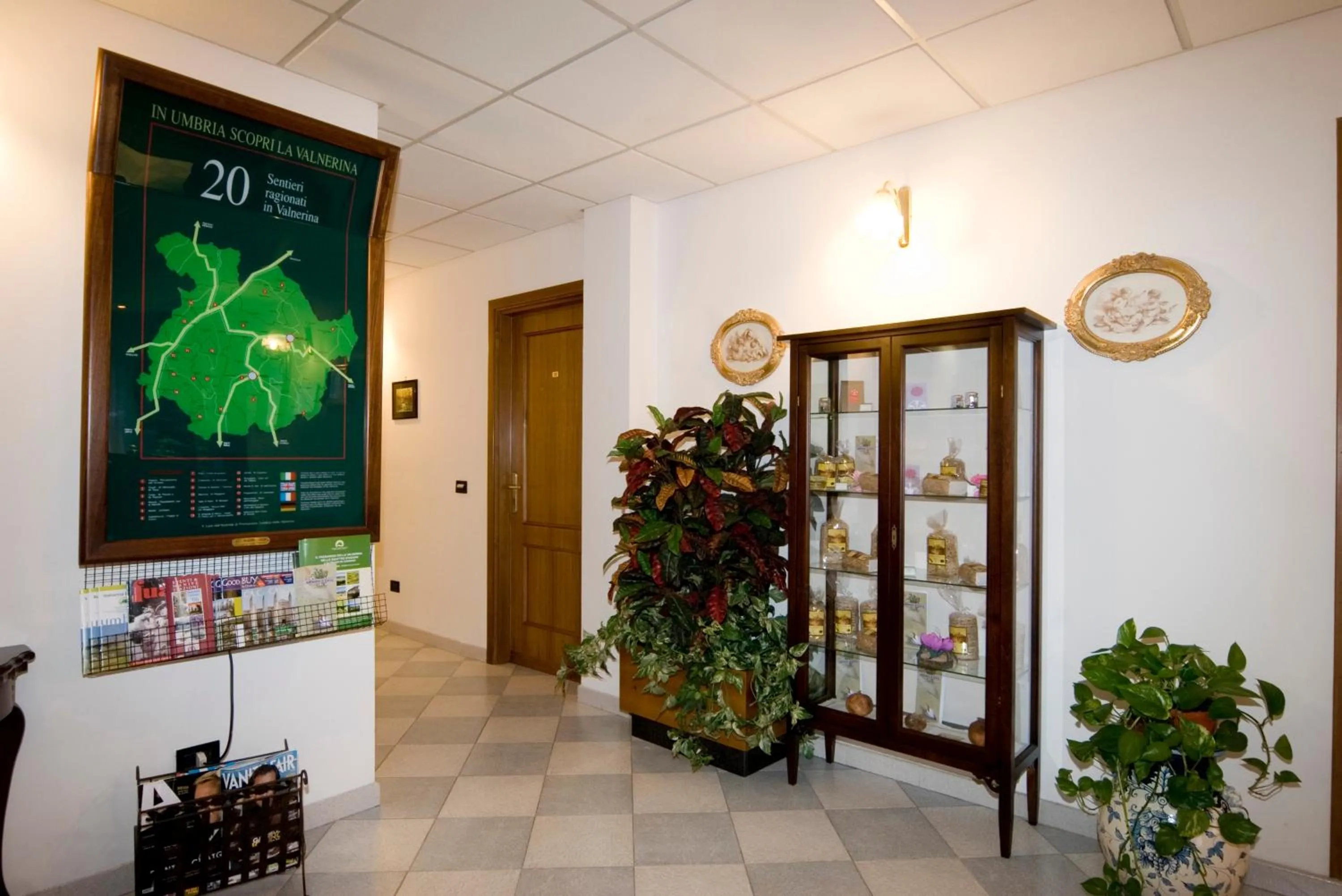 Lobby or reception in Hotel Il Quadrifoglio