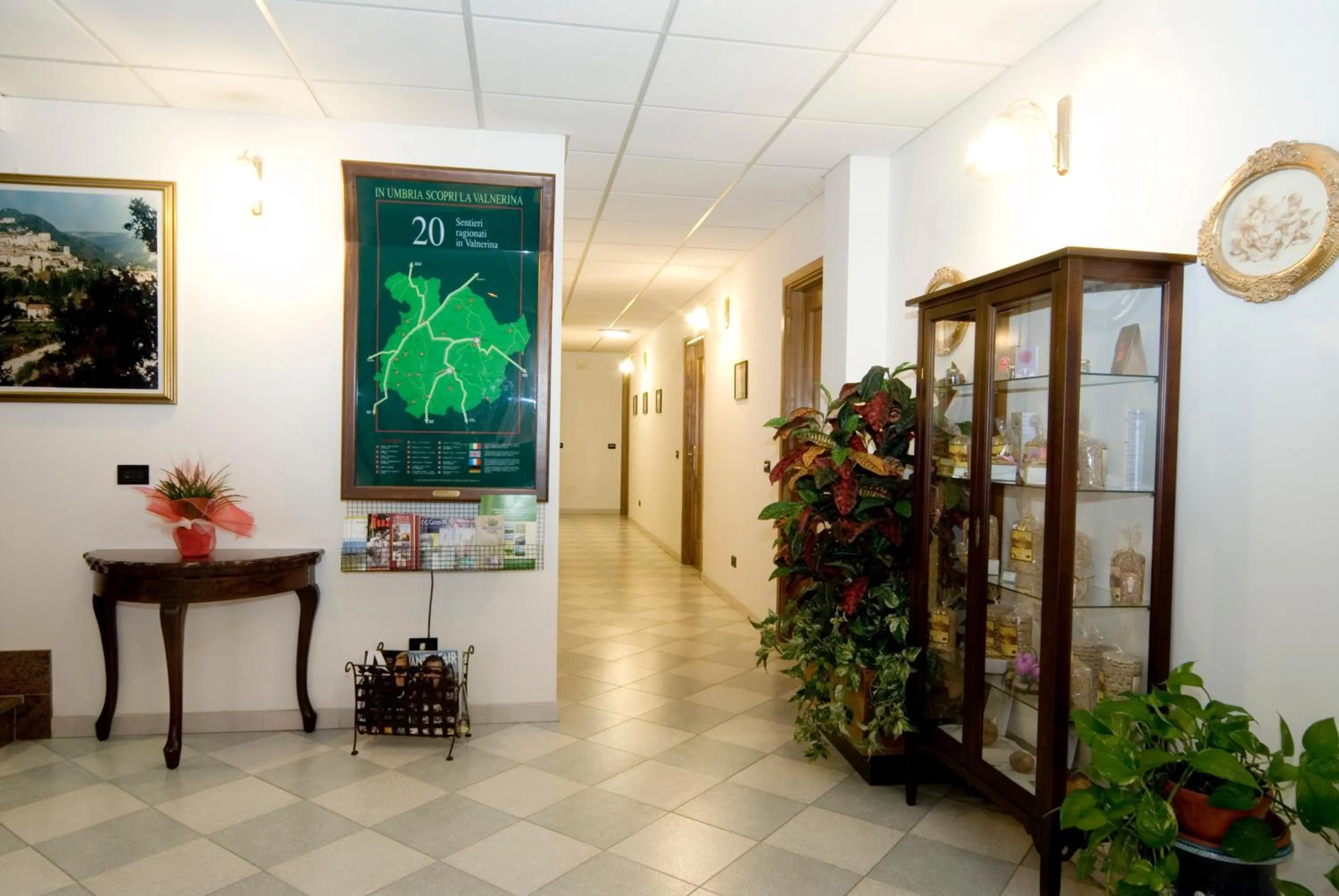 Lobby or reception in Hotel Il Quadrifoglio