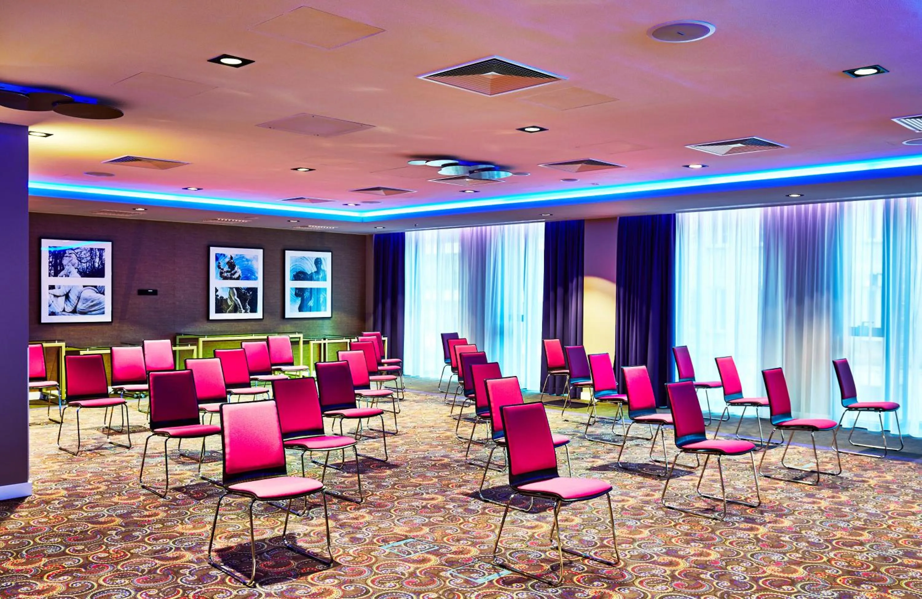 Meeting/conference room in NYX Hotel Warsaw by Leonardo Hotels