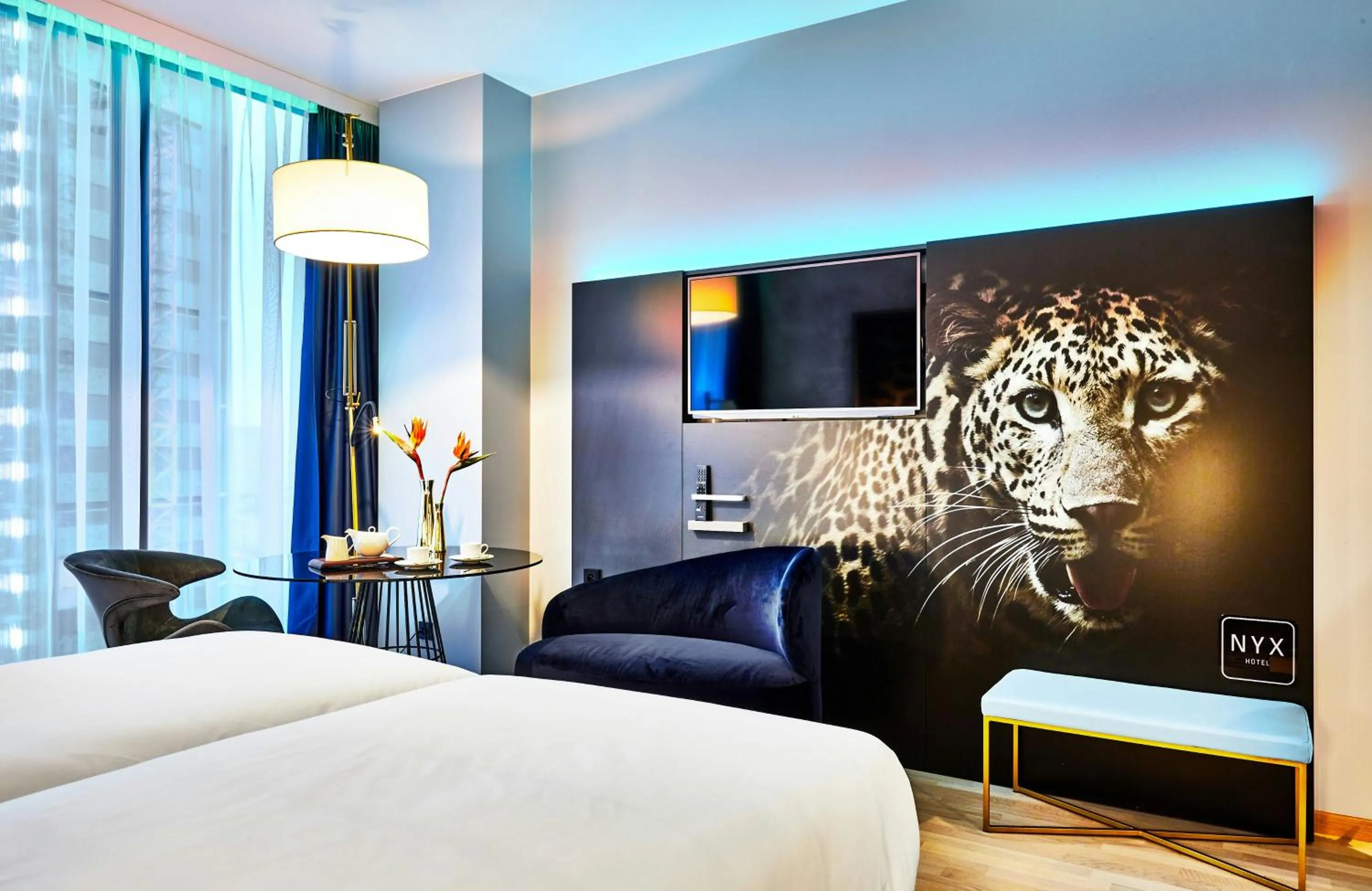 Photo of the whole room, Bed in NYX Hotel Warsaw by Leonardo Hotels