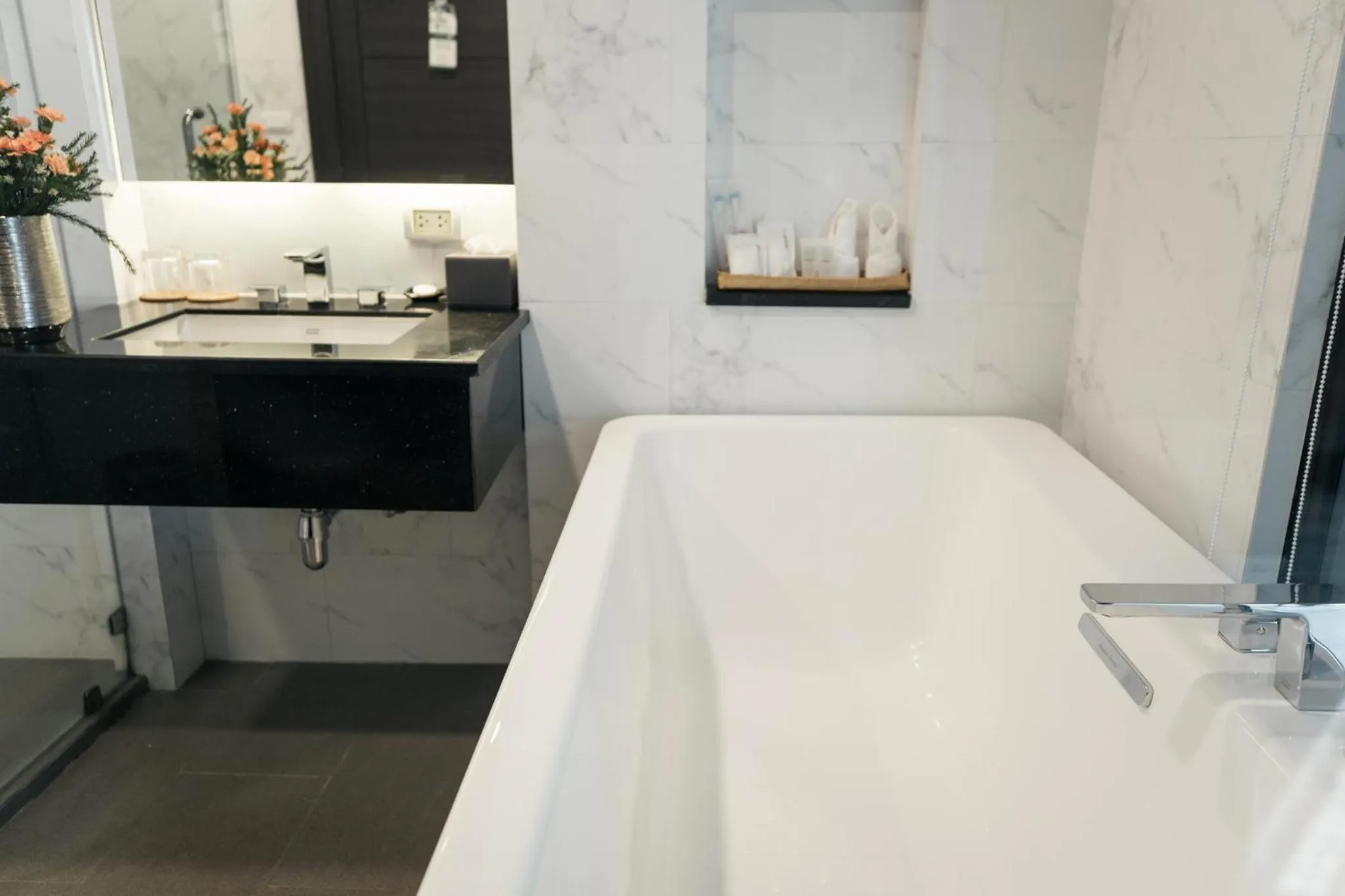 Bathroom in SureStay Hotel by Best Western Vientiane