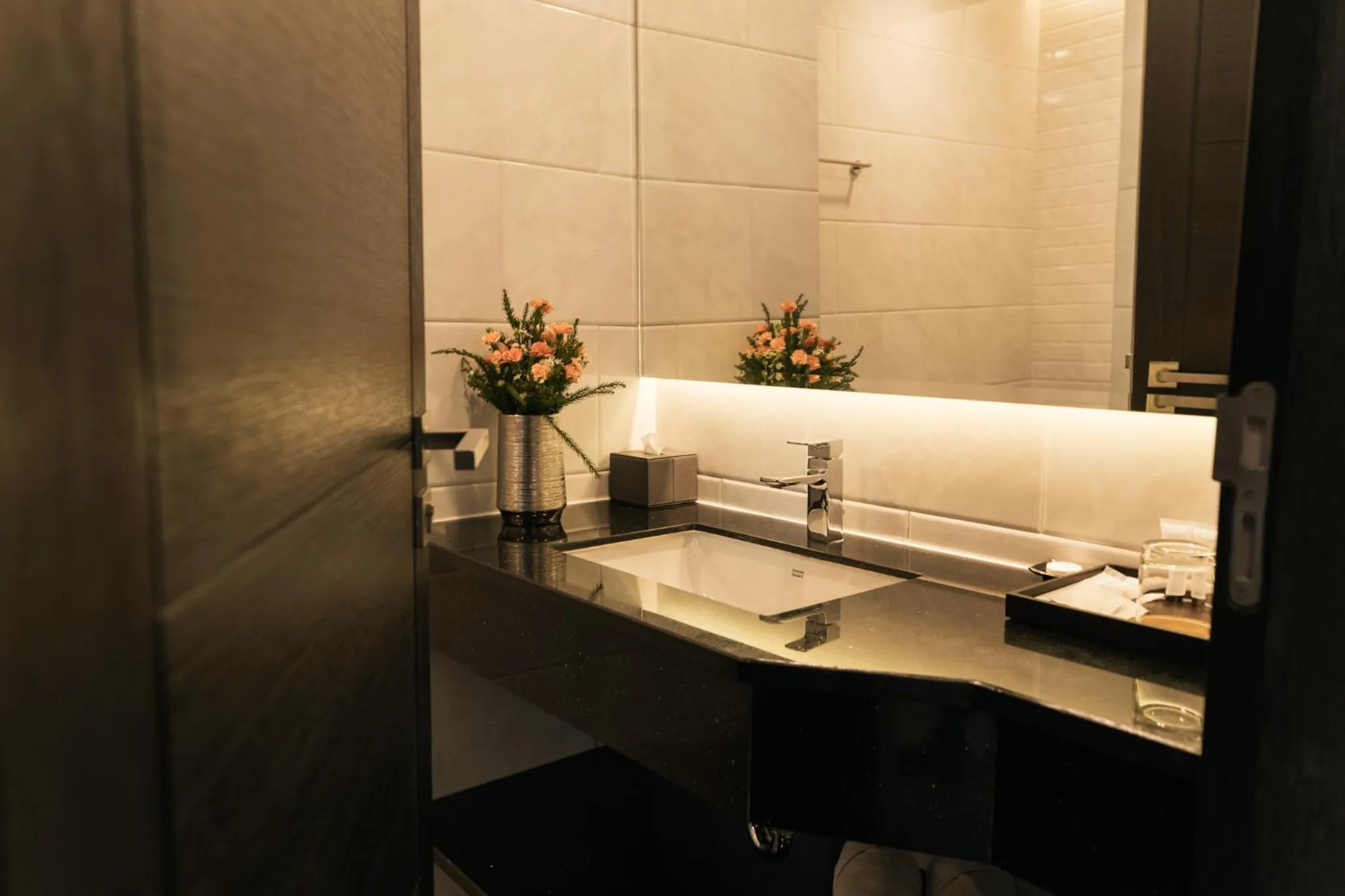 Bathroom in SureStay Hotel by Best Western Vientiane