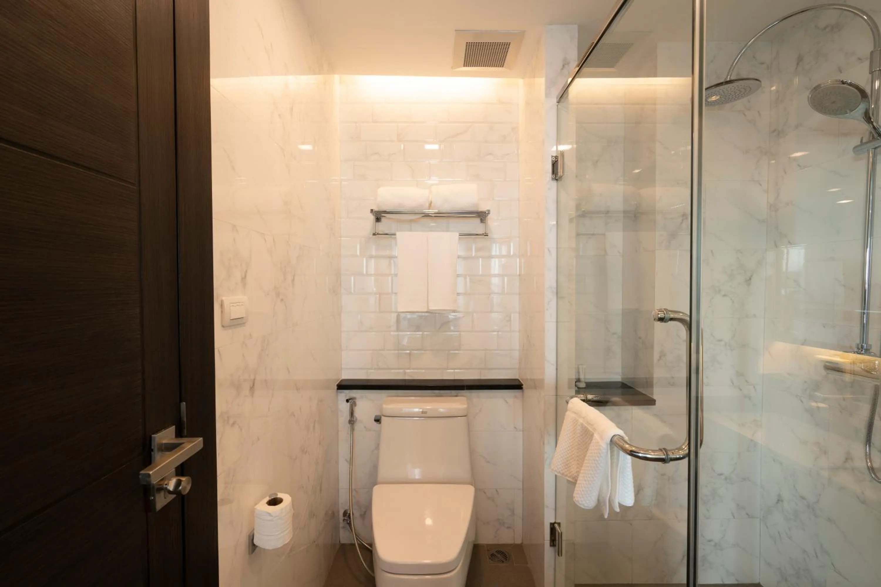 Bathroom in SureStay Hotel by Best Western Vientiane