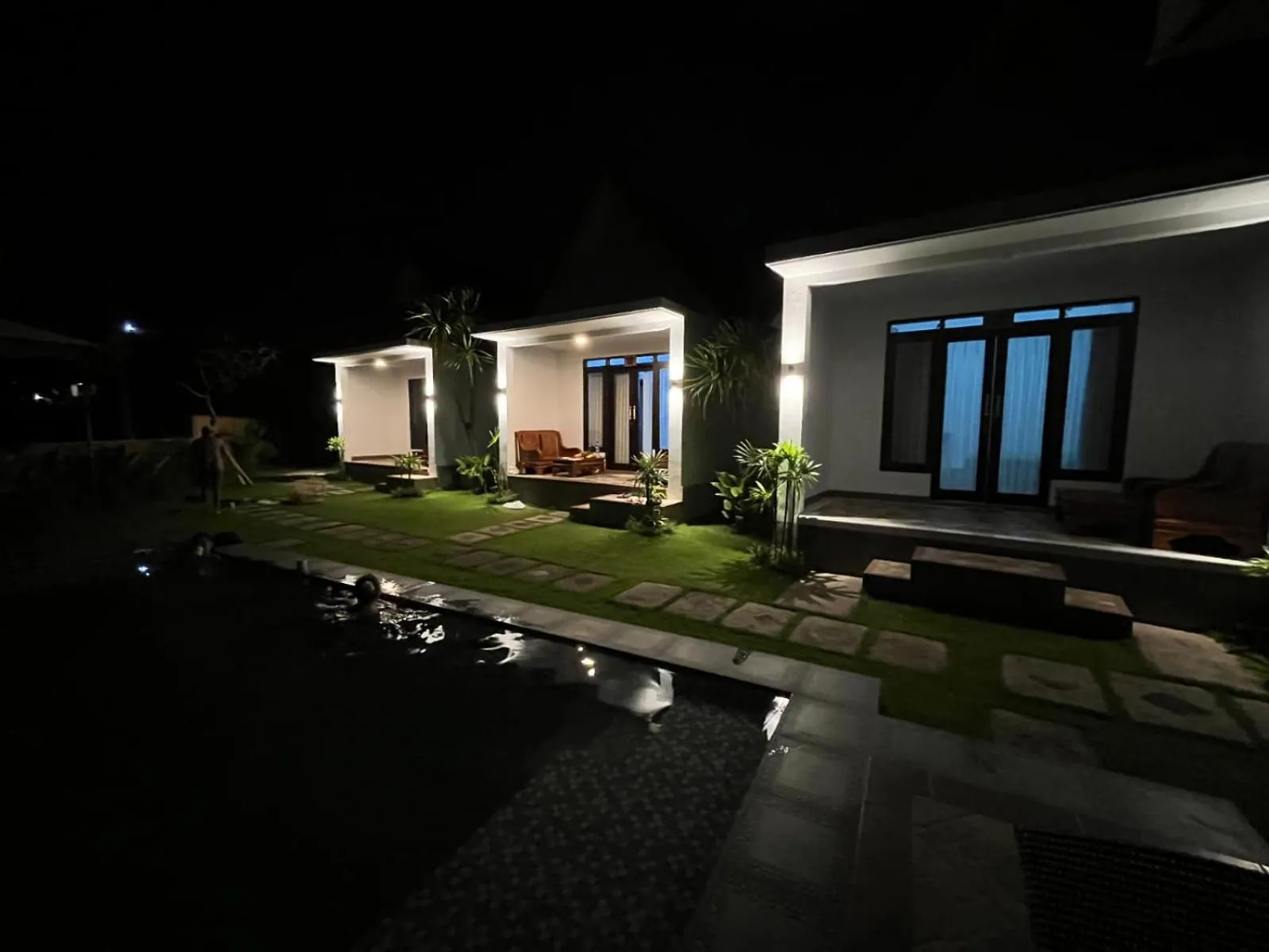Property building in Batur lake view