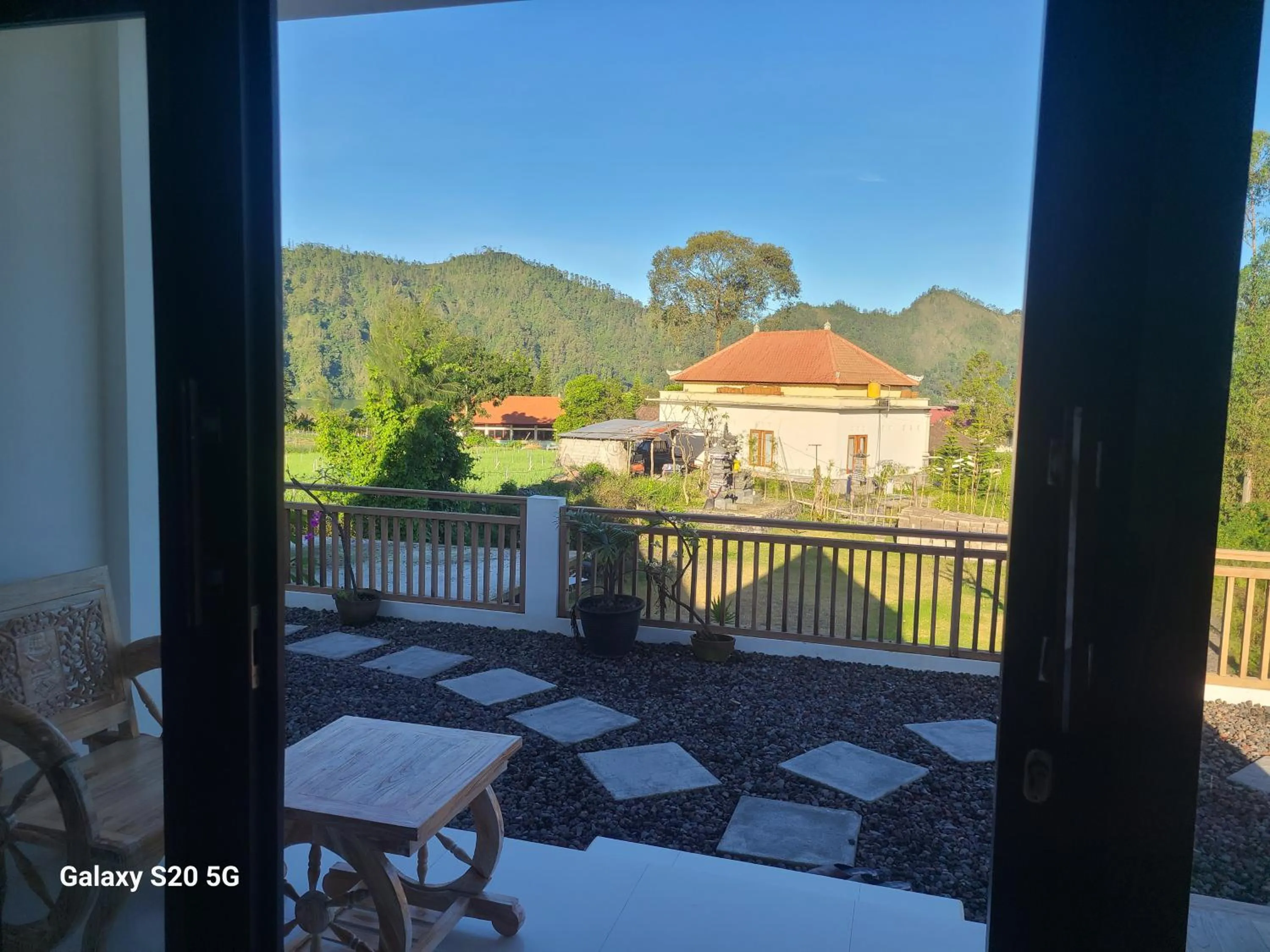 Day in Batur lake view