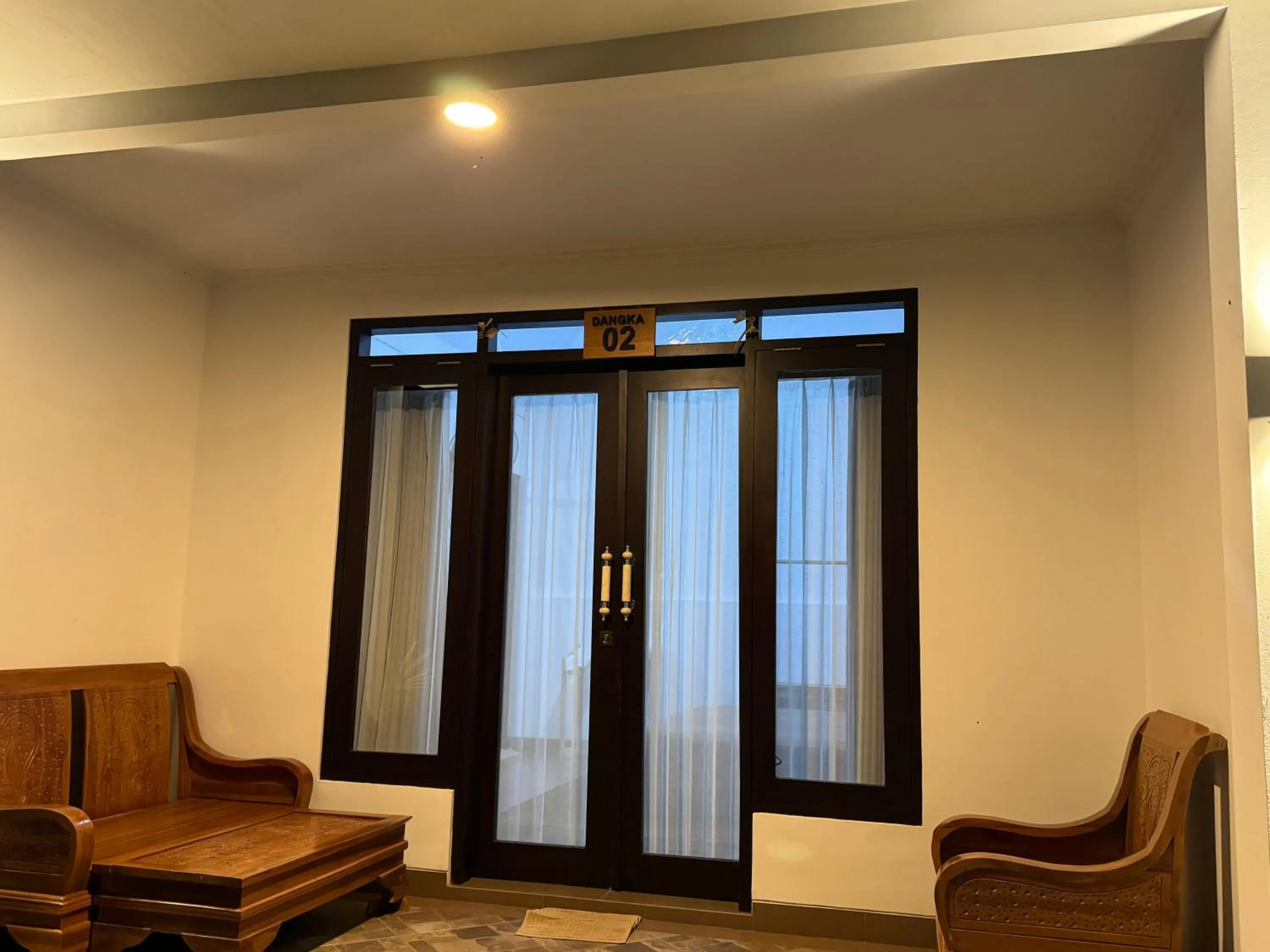 Property building in Batur lake view