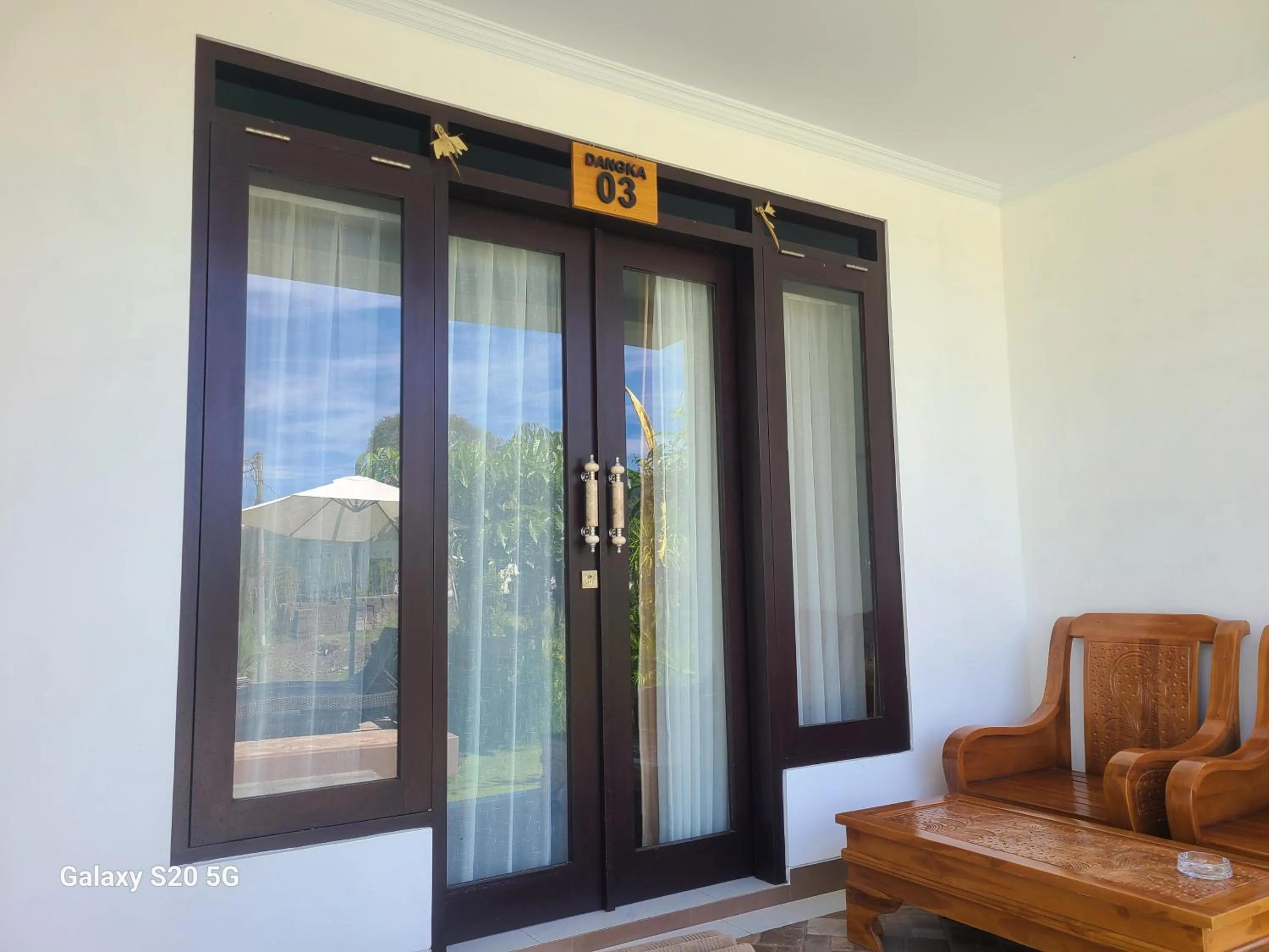 Property building in Batur lake view