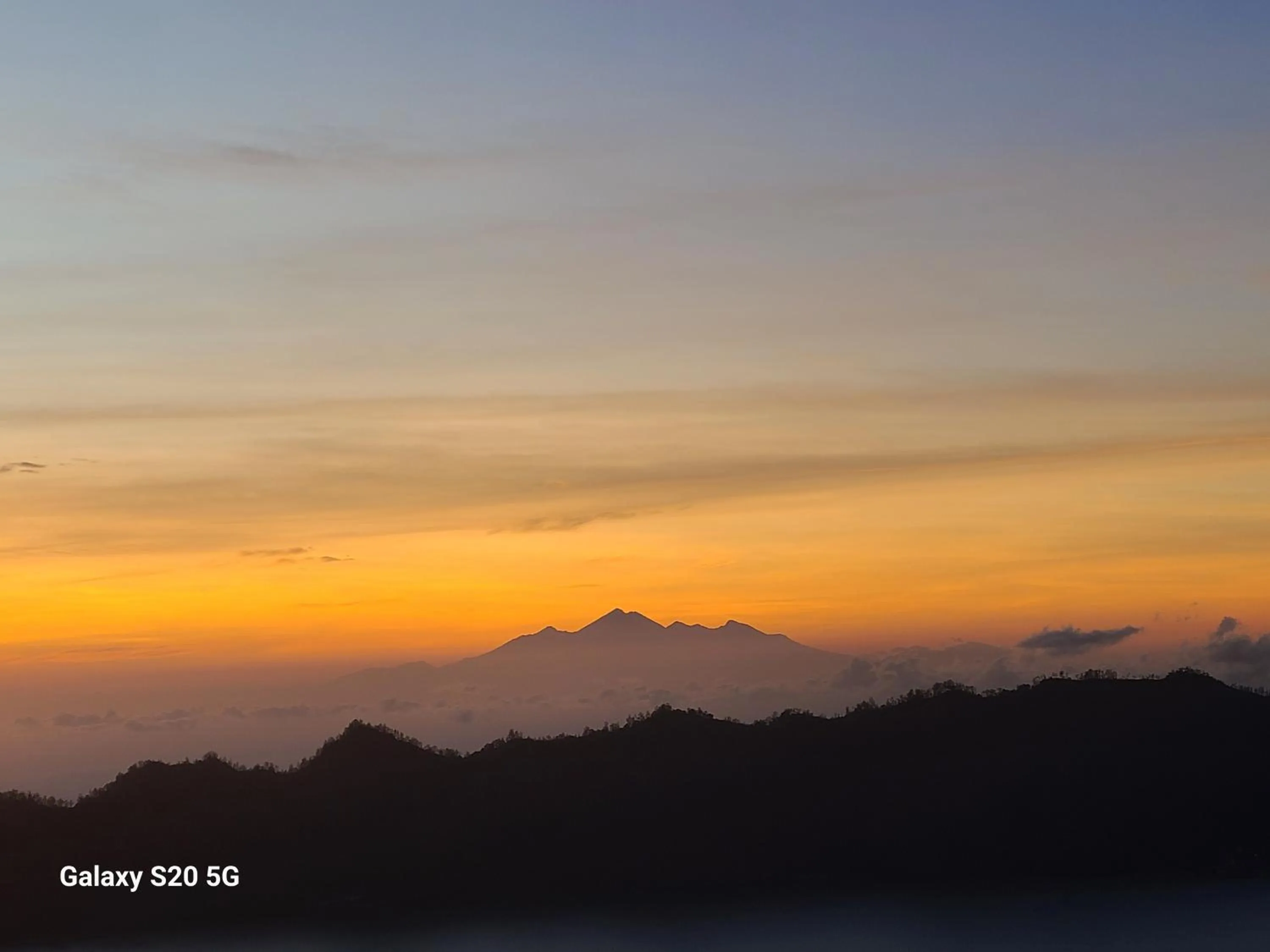 Activities in Batur lake view
