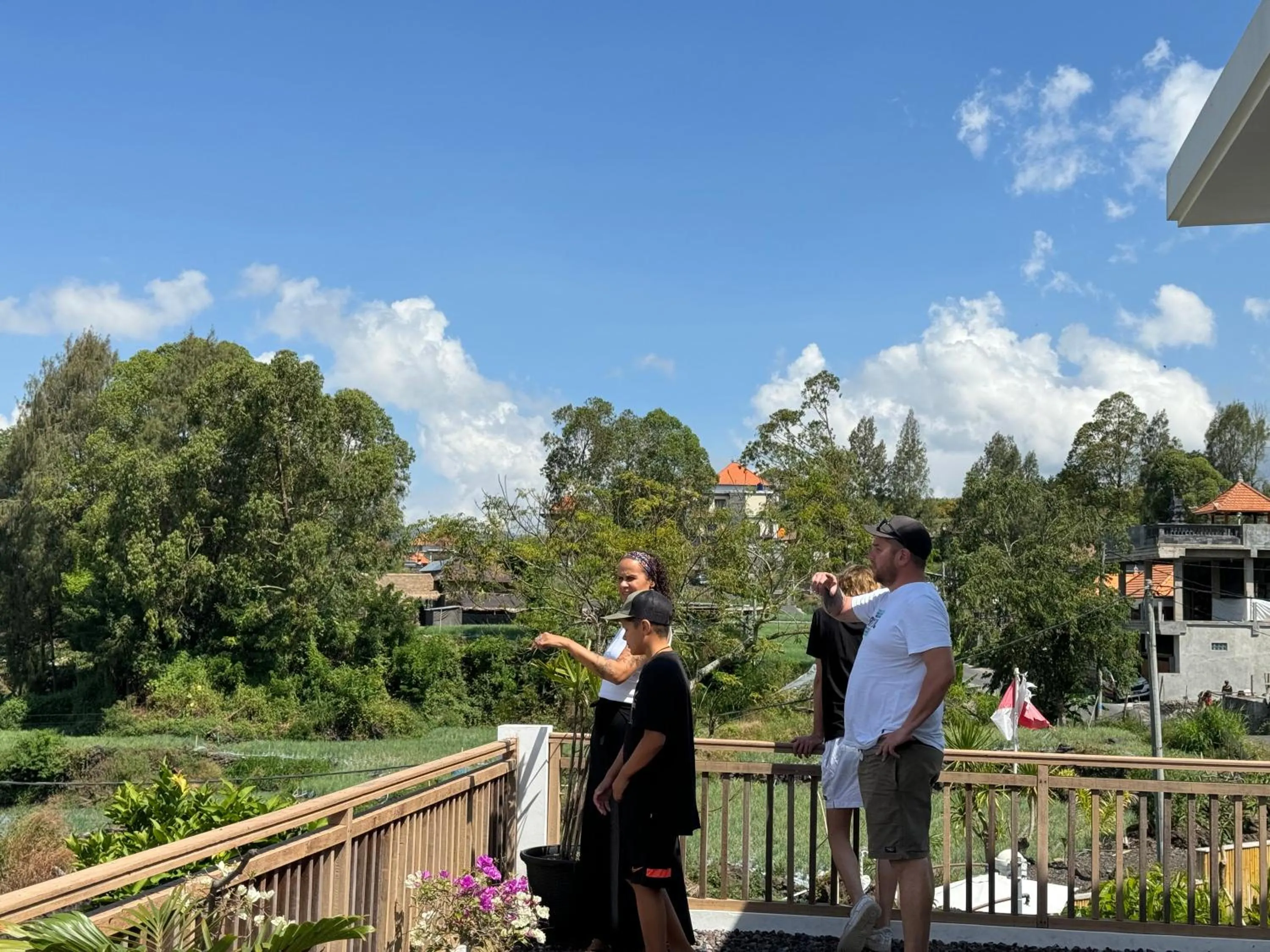 Day in Batur lake view