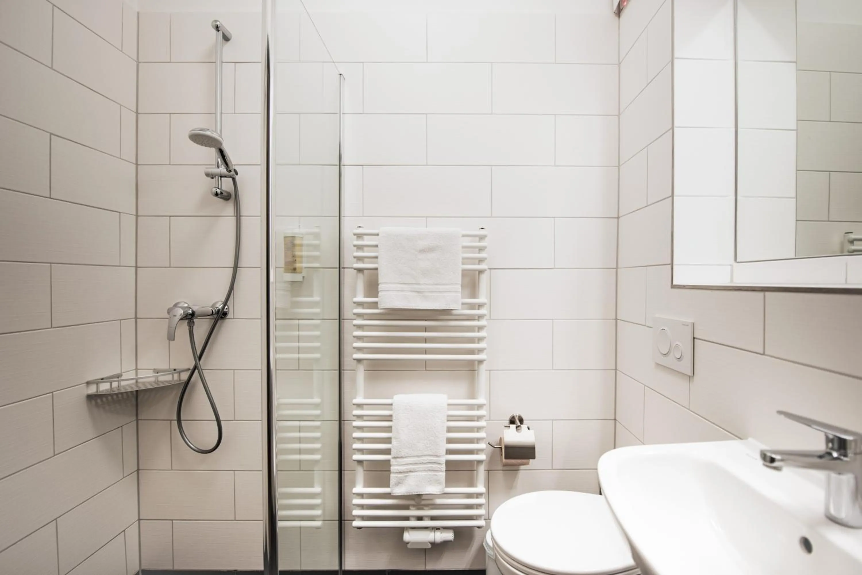 Shower in Wandery Hotel & Hostel Dessau