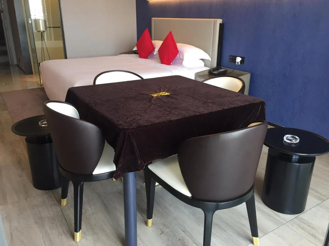 Bed in Tian Yi International Hotel 天艺国际酒店
