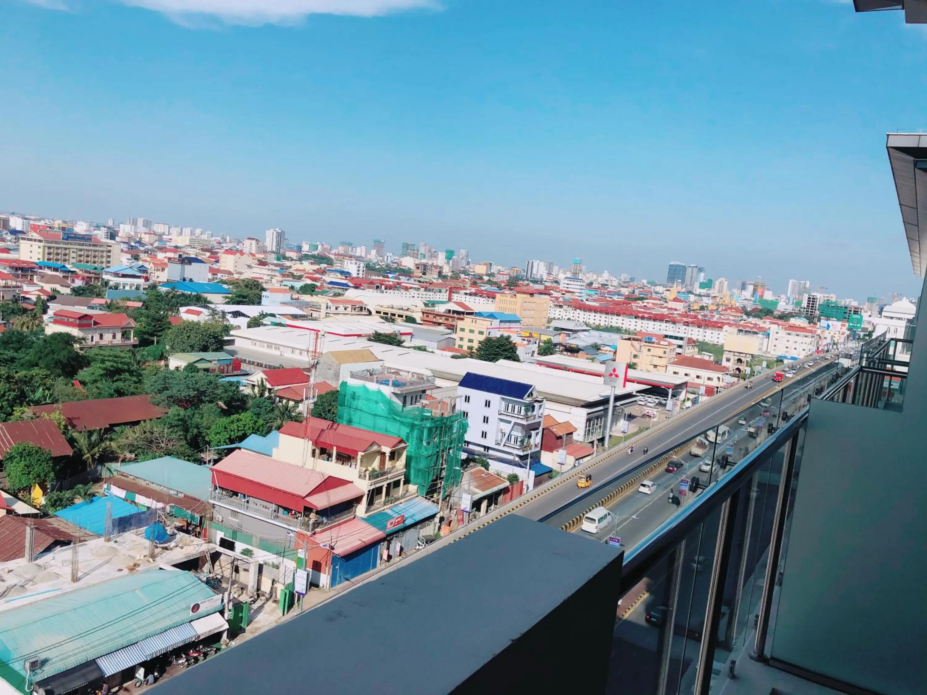Balcony/Terrace in Tian Yi International Hotel 天艺国际酒店