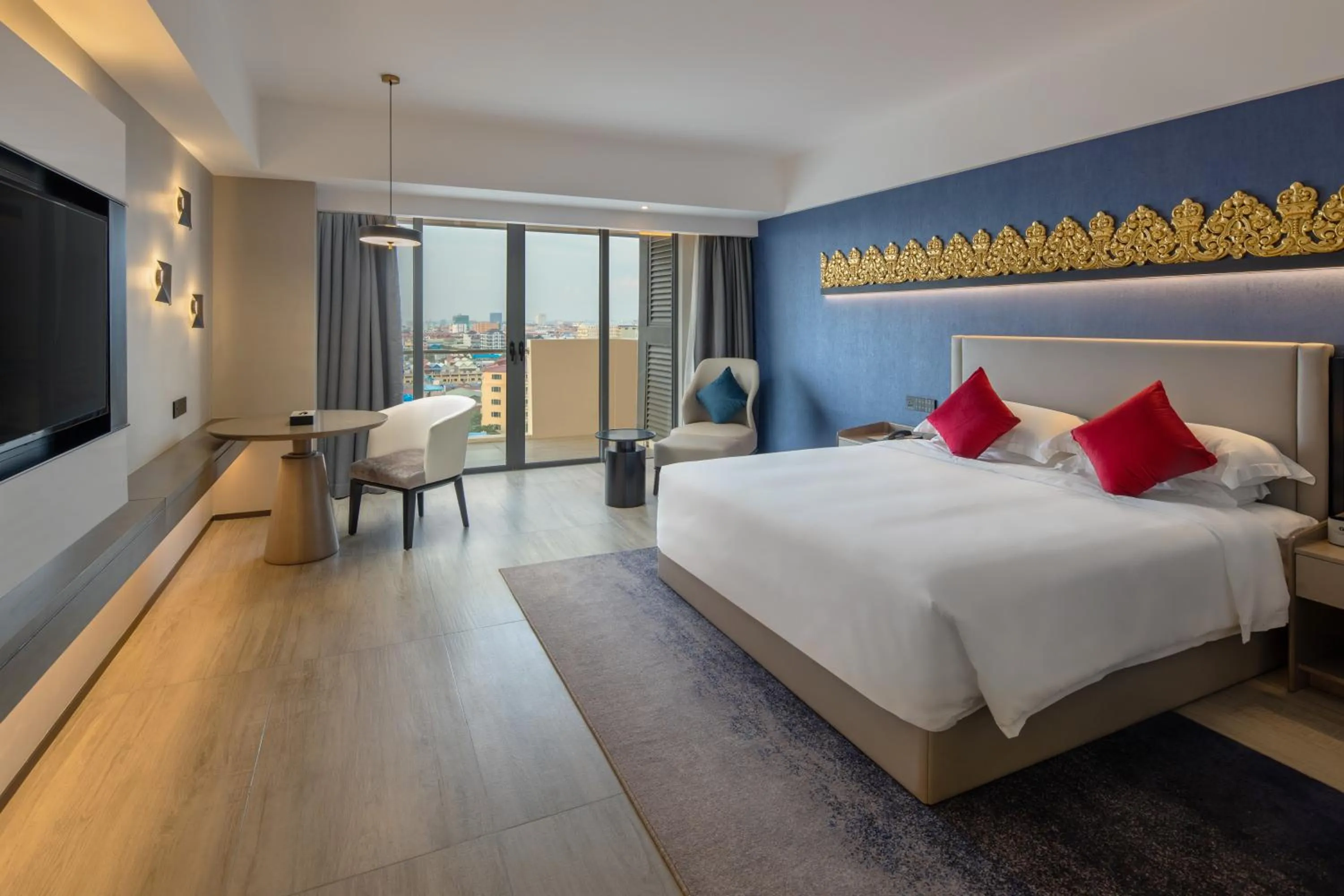 Bed in Tian Yi International Hotel 天艺国际酒店