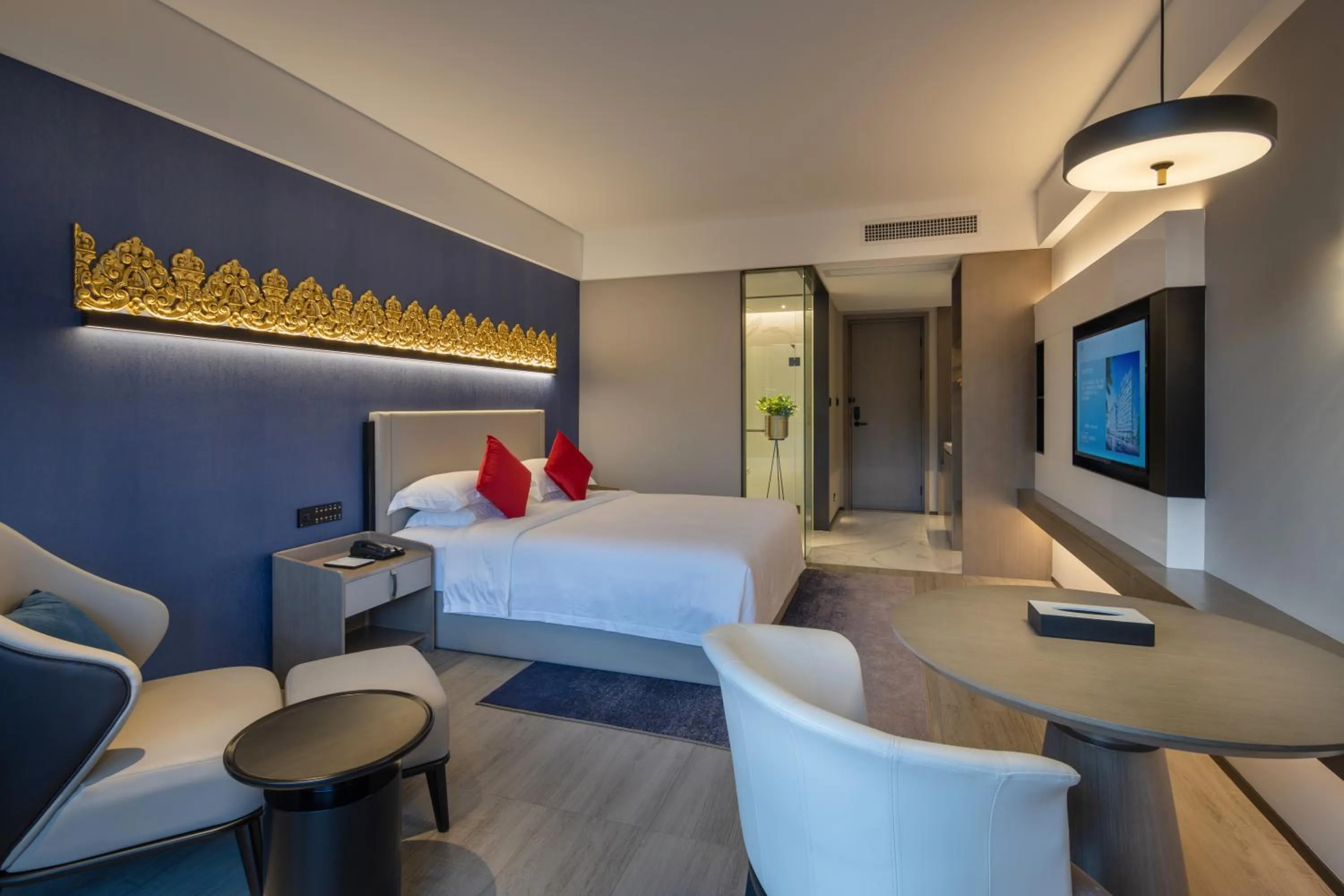 Bed in Tian Yi International Hotel 天艺国际酒店