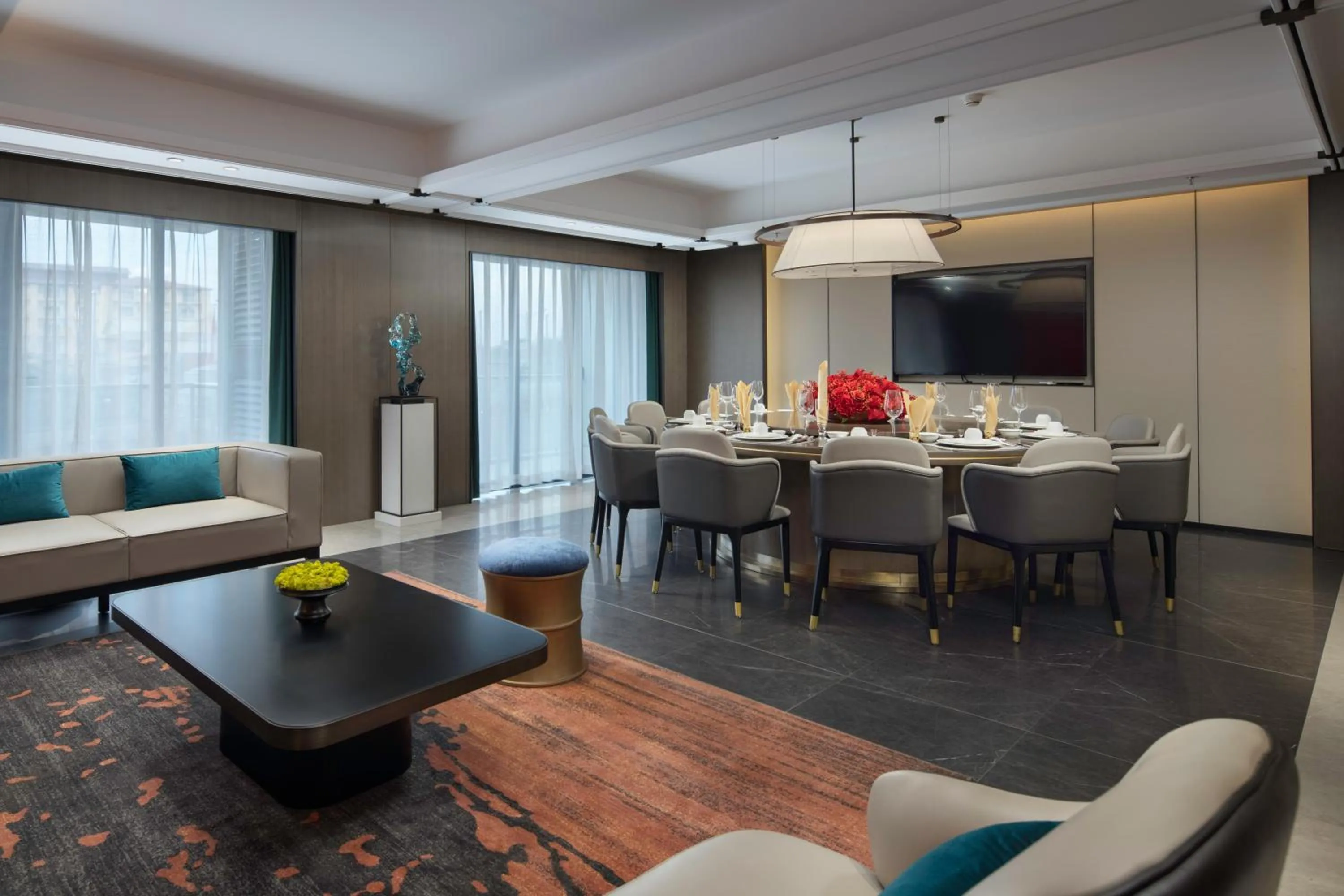 Dining area in Tian Yi International Hotel 天艺国际酒店