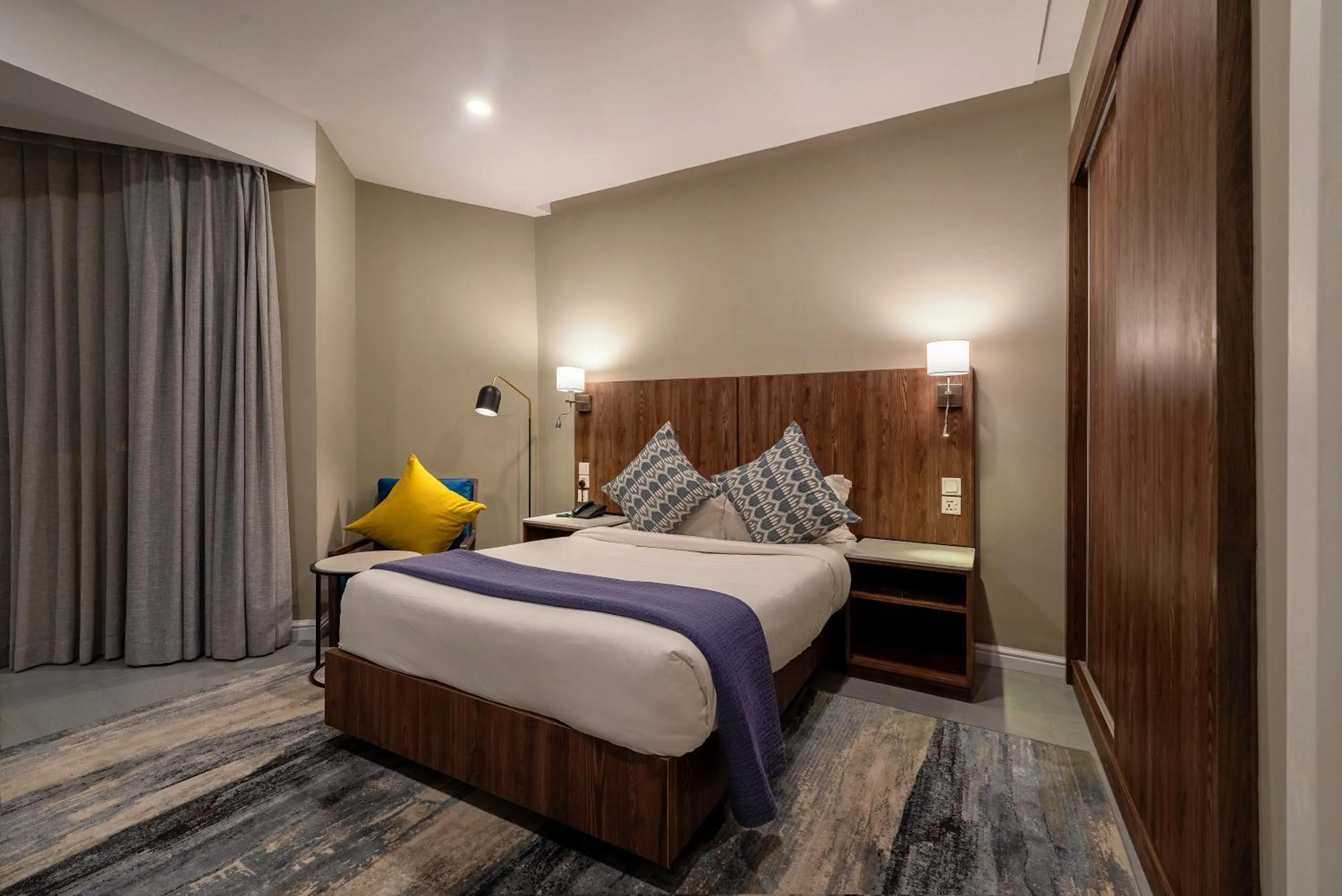 Bed in Central Hotel Ridge