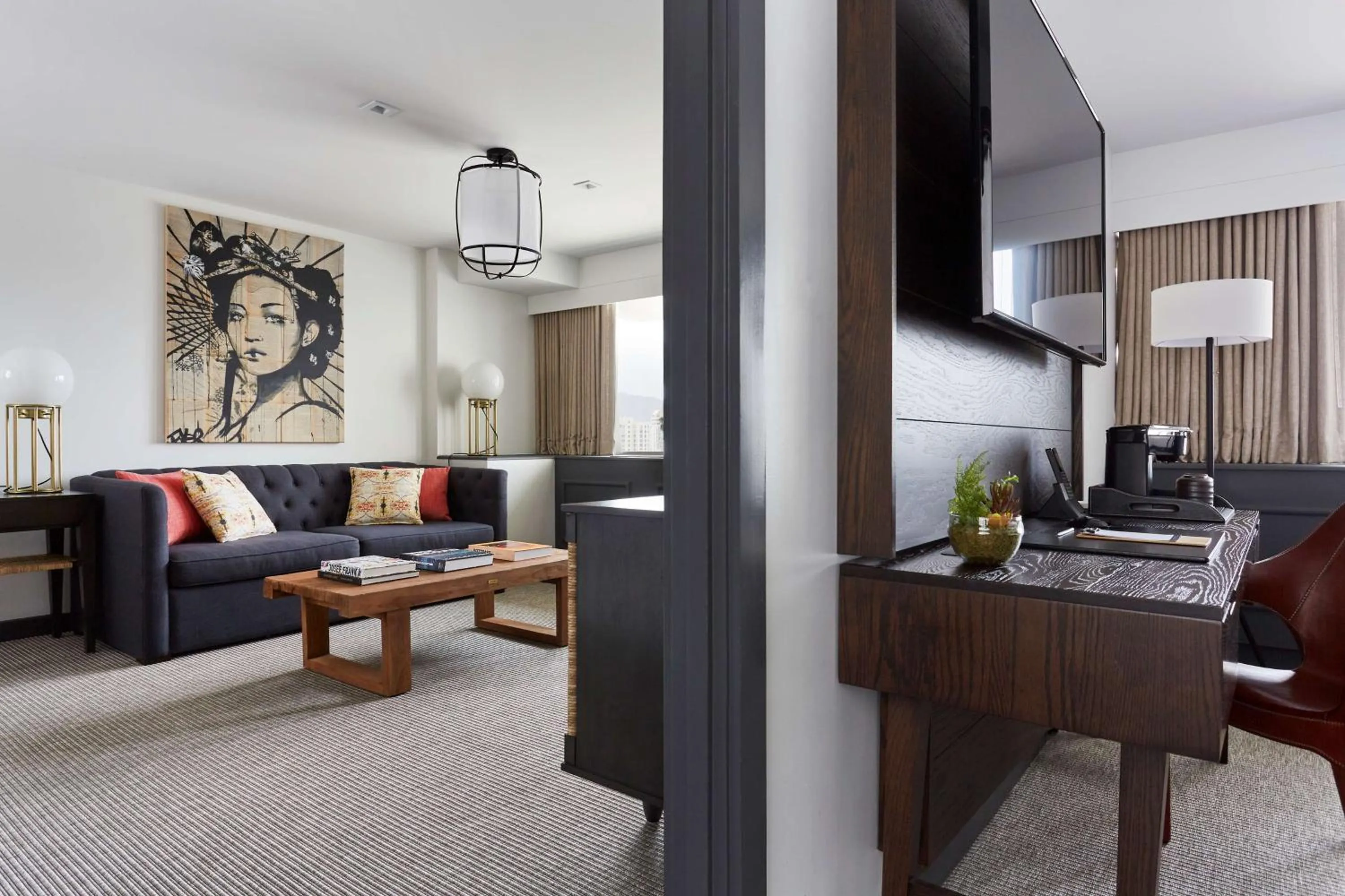 Bedroom in Hotel Kabuki, part of JdV by Hyatt