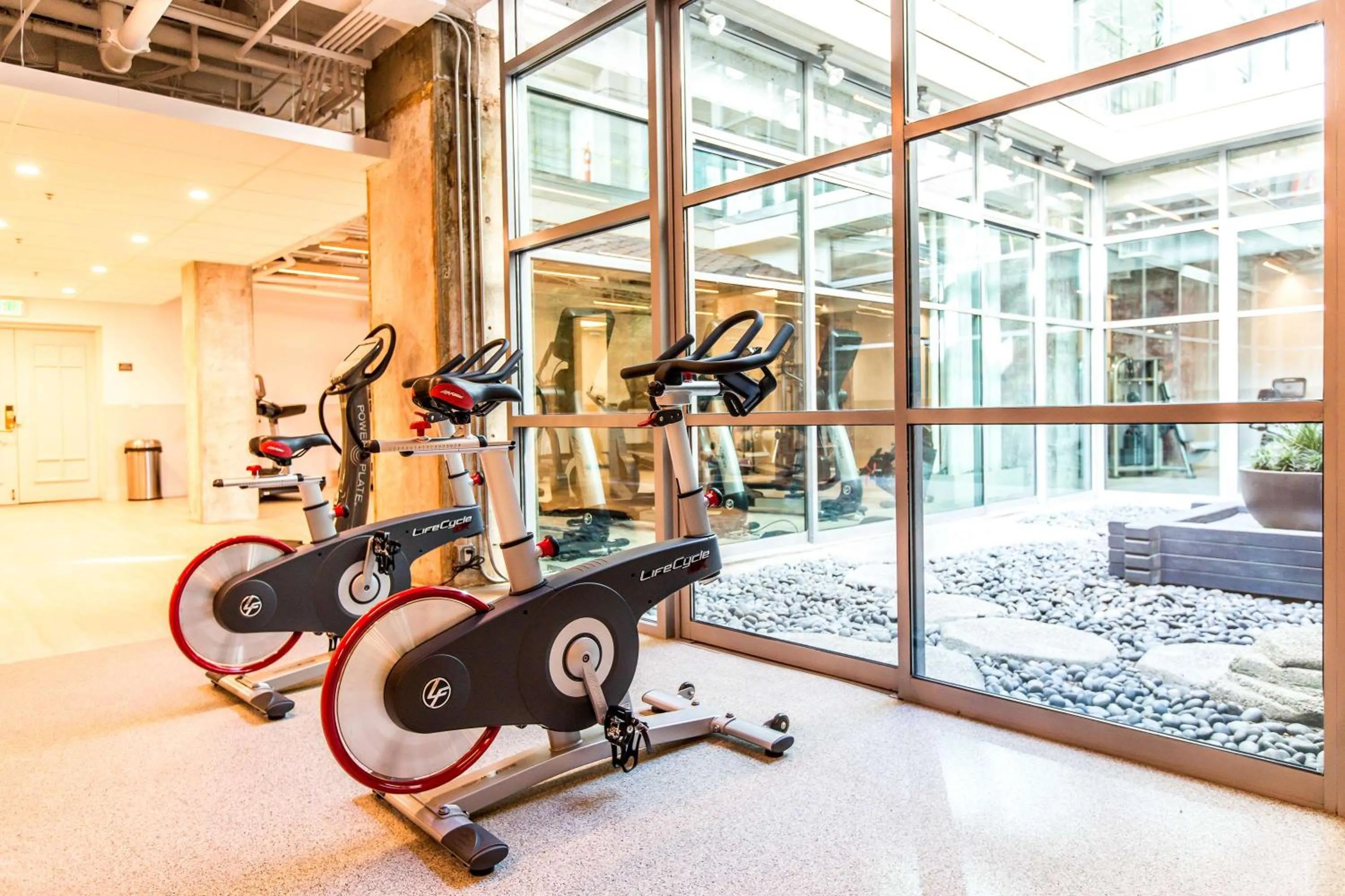 Fitness centre/facilities in Hotel Kabuki, part of JdV by Hyatt