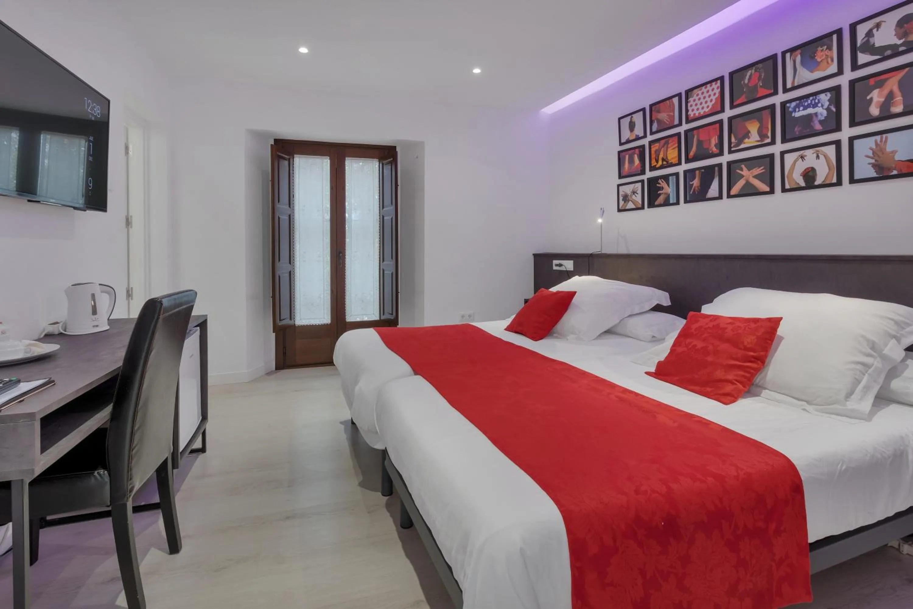 Bed in Hotel Ronda Nuevo