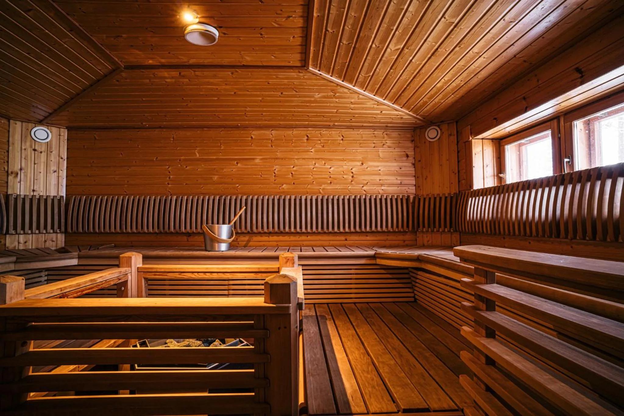 Sauna in Levi Black Apartments