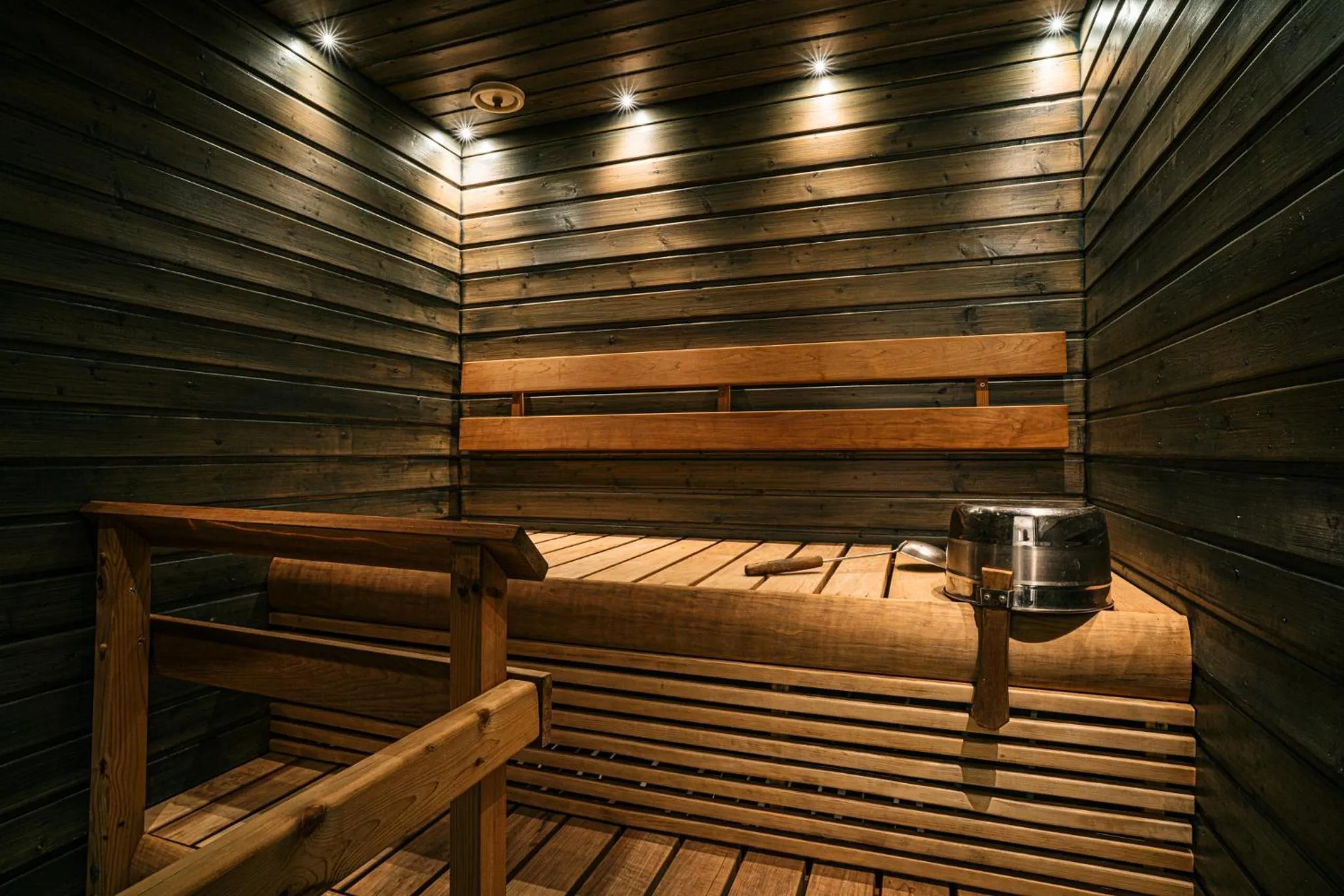 Sauna in Levi Black Apartments