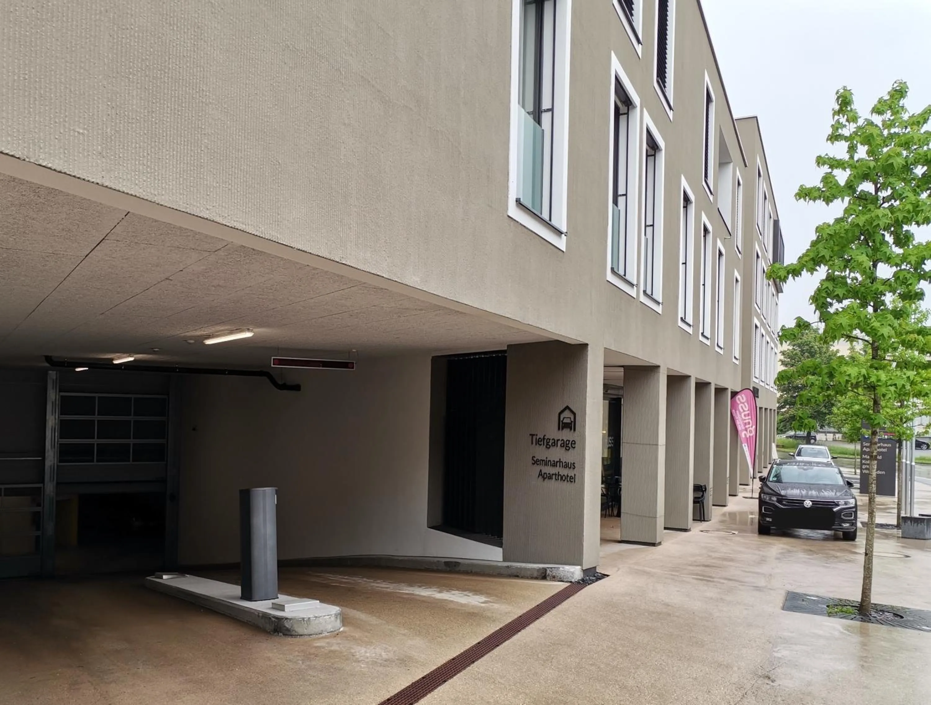 Parking in Saminapark Aparthotel