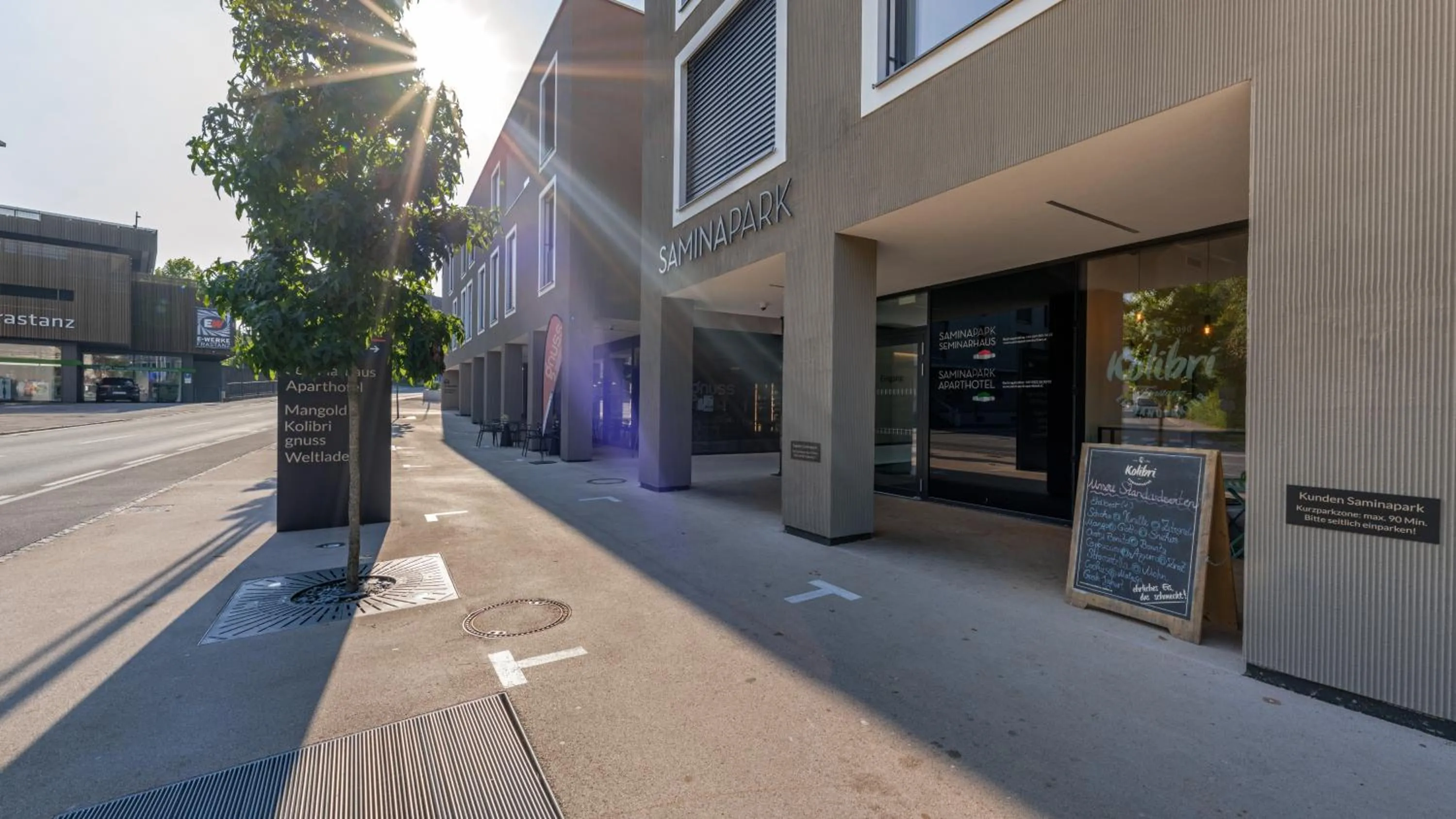 Property building in Saminapark Aparthotel