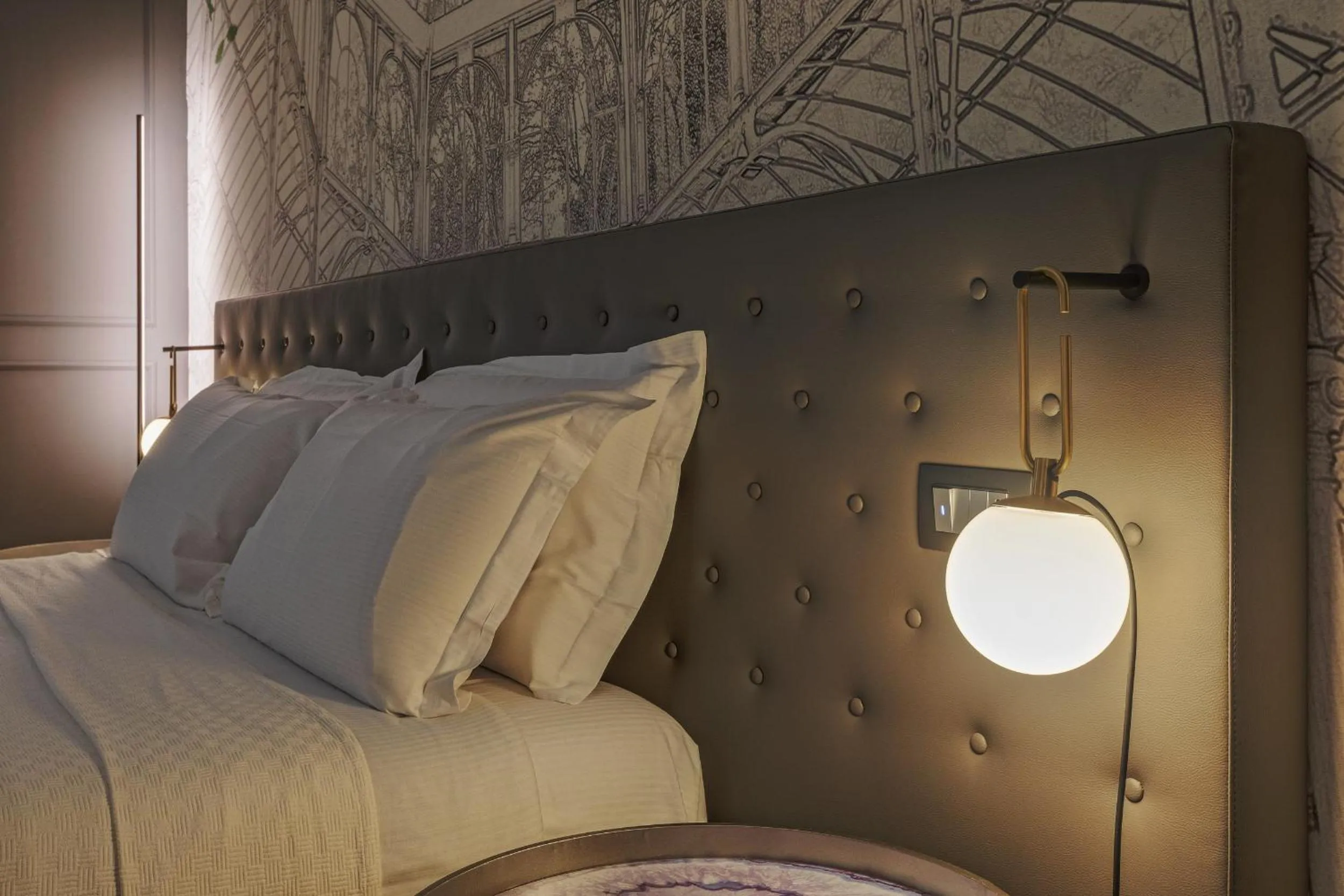 Bed in Palco Rooms&Suites