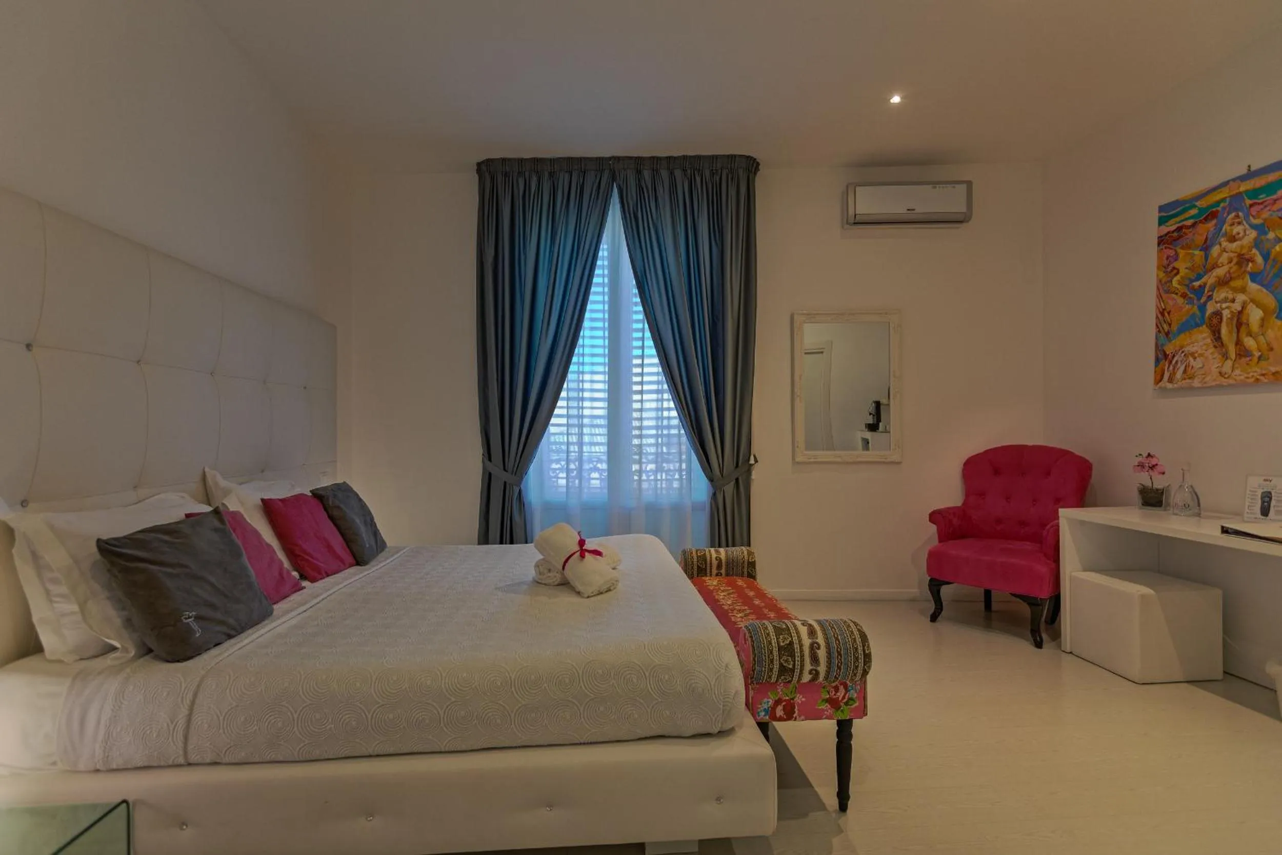 Bed in Palco Rooms&Suites