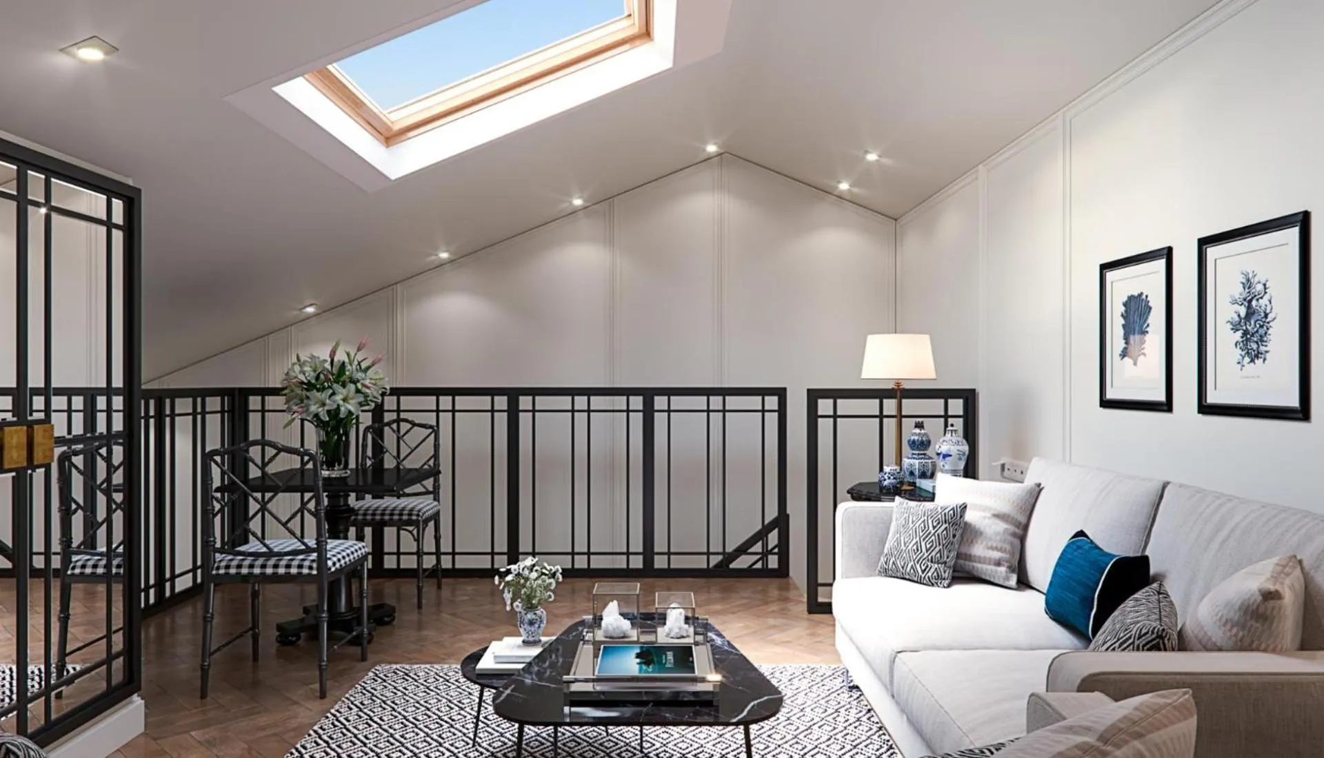 Living room in Hotel Boutique Villa Favorita