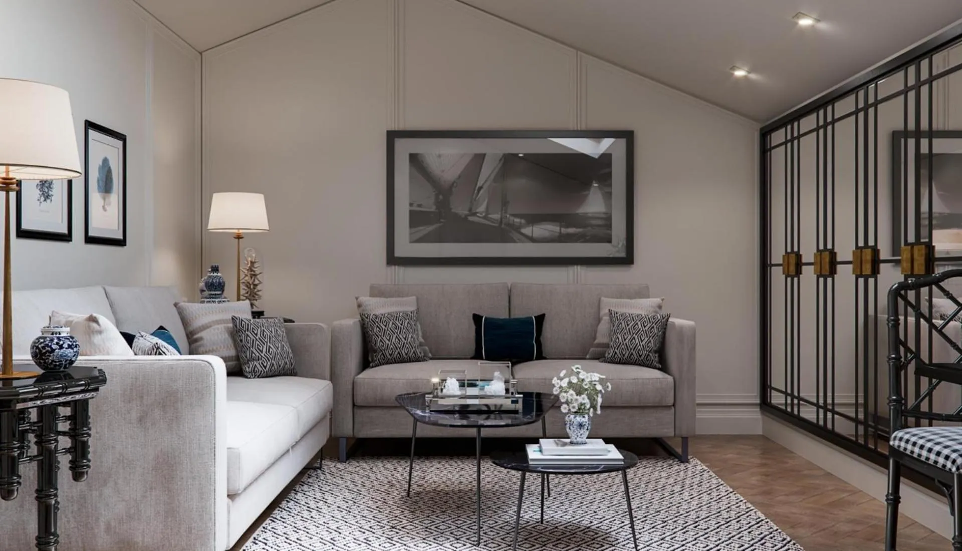 Living room in Hotel Boutique Villa Favorita