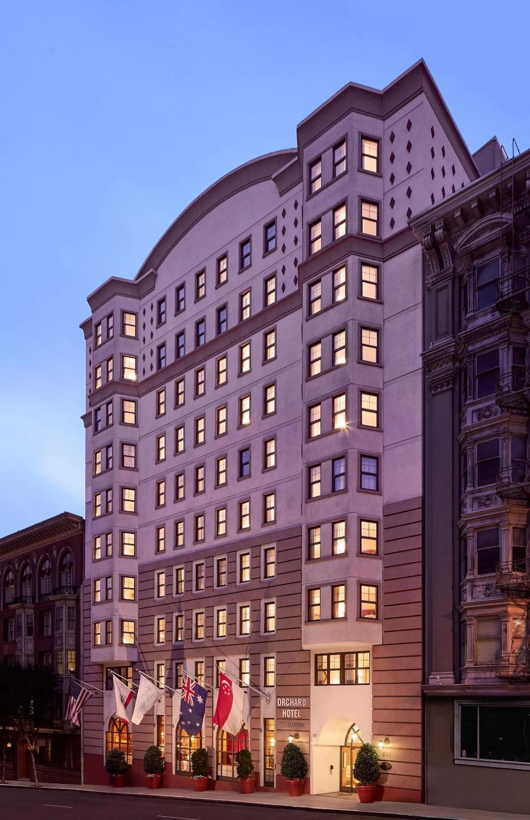 Property building in Orchard Hotel