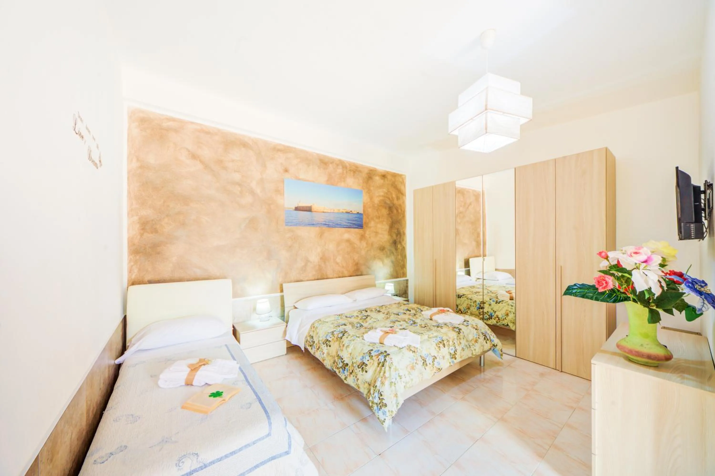 Bed in B&B Sicilia Bella